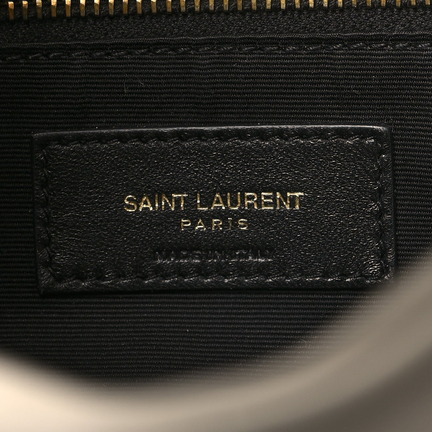 Lambskin Quilted Toy Loulou Puffer Monogram Chain Satchel Blanc Vintage