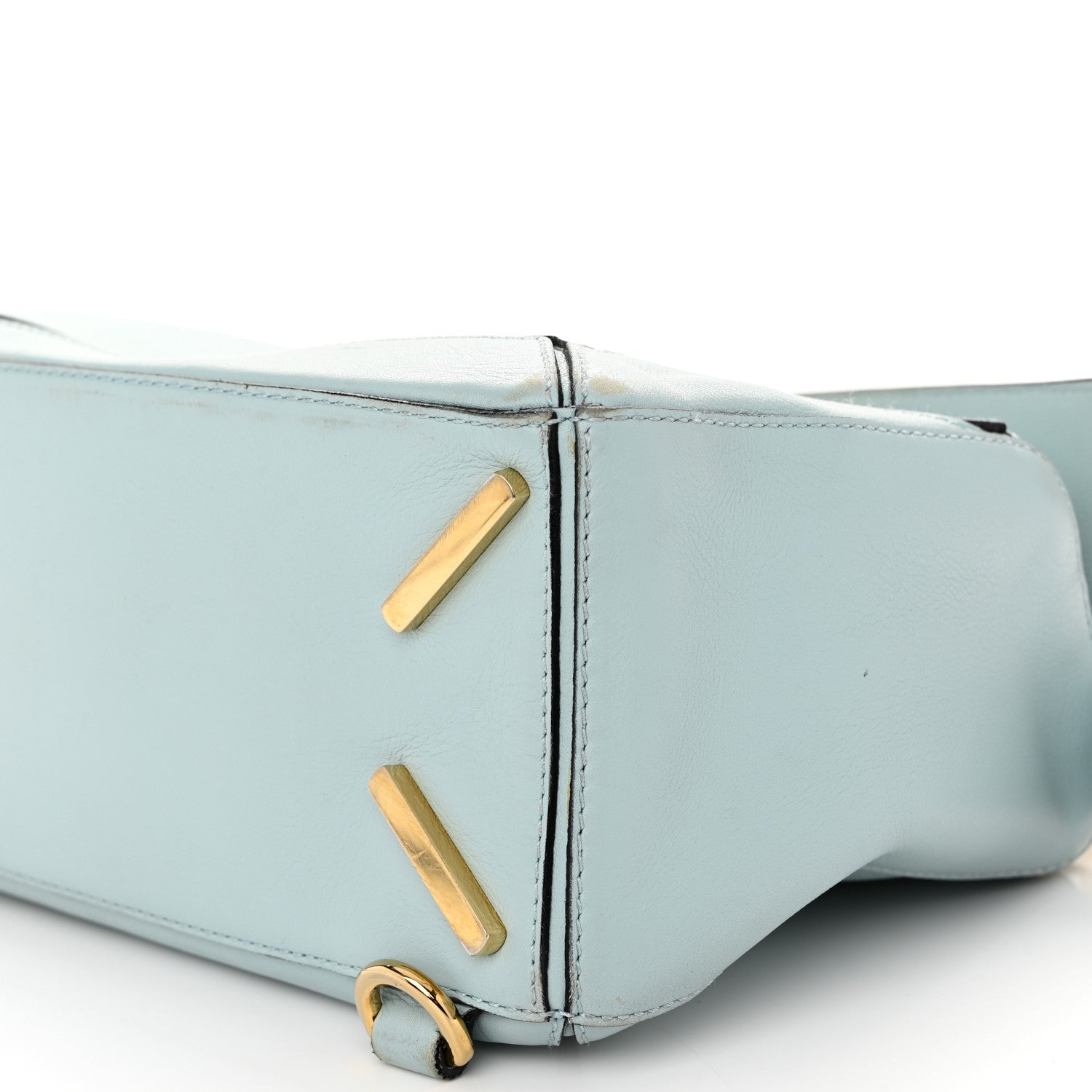 Loewe Calfskin Small Puzzle Bag Light Blue 9 of 11