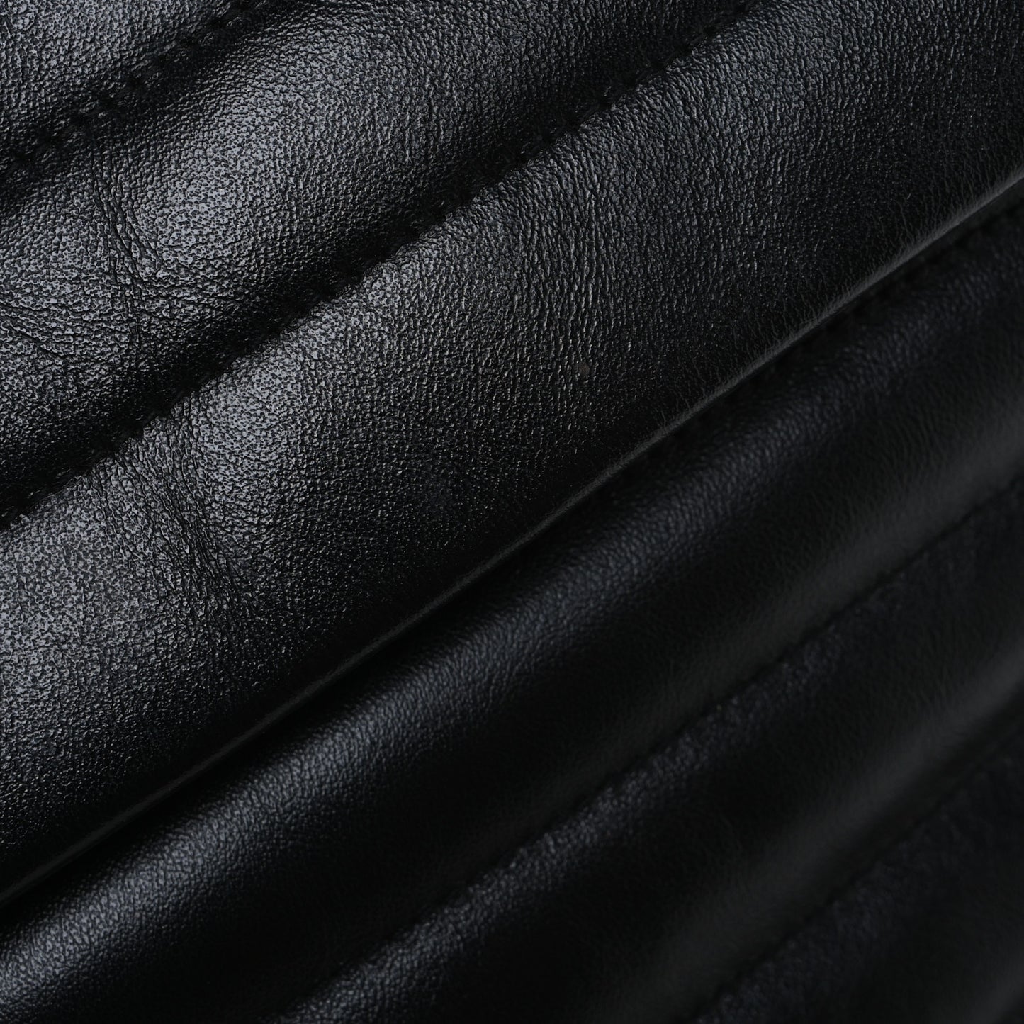 Calfskin Y Quilted Monogram Loulou Document Holder Black