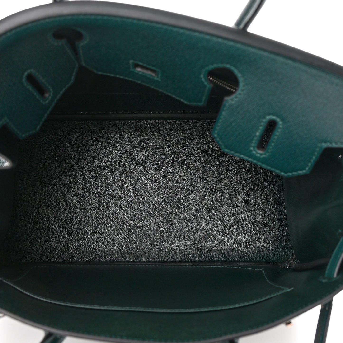 Chevre de Coromandel Birkin 30 Vert Cypress
