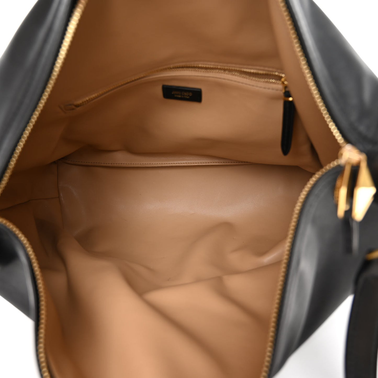 Soft Calfskin Medium Diamond Hobo Black