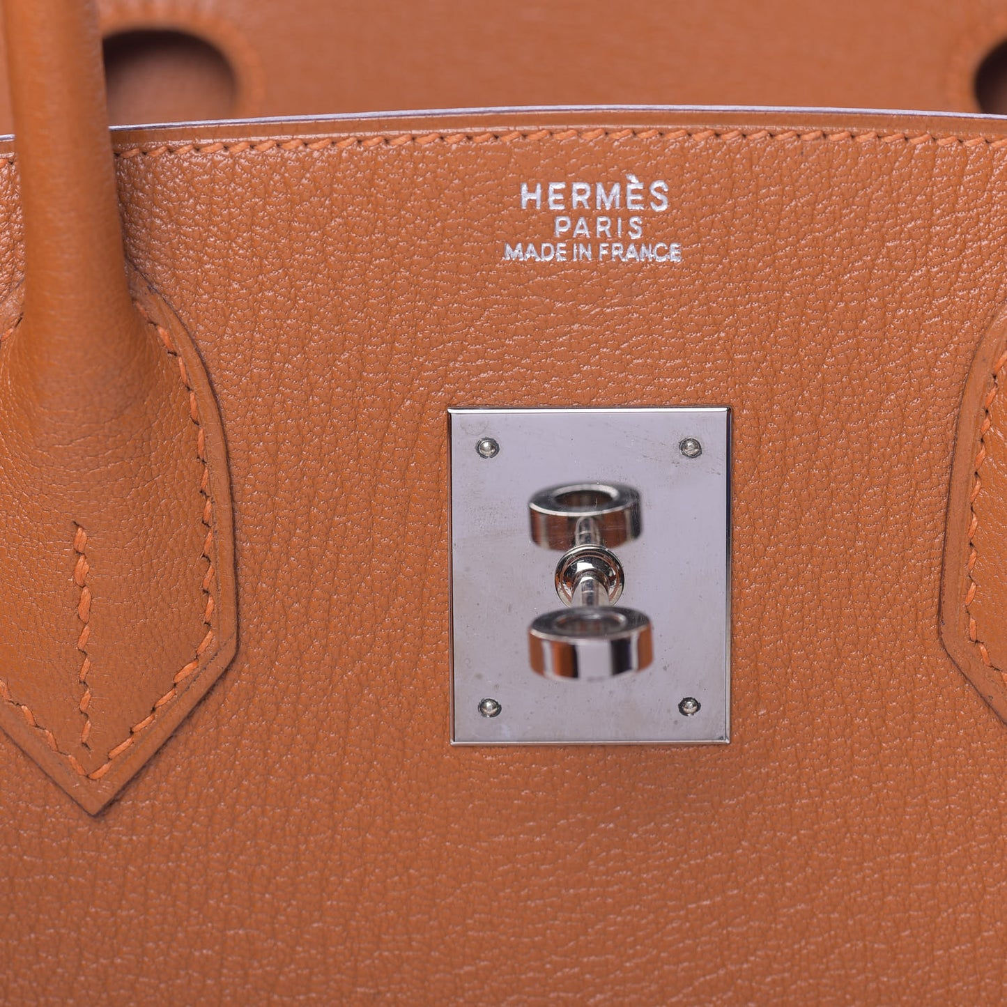 Chevre Birkin 30 Potiron