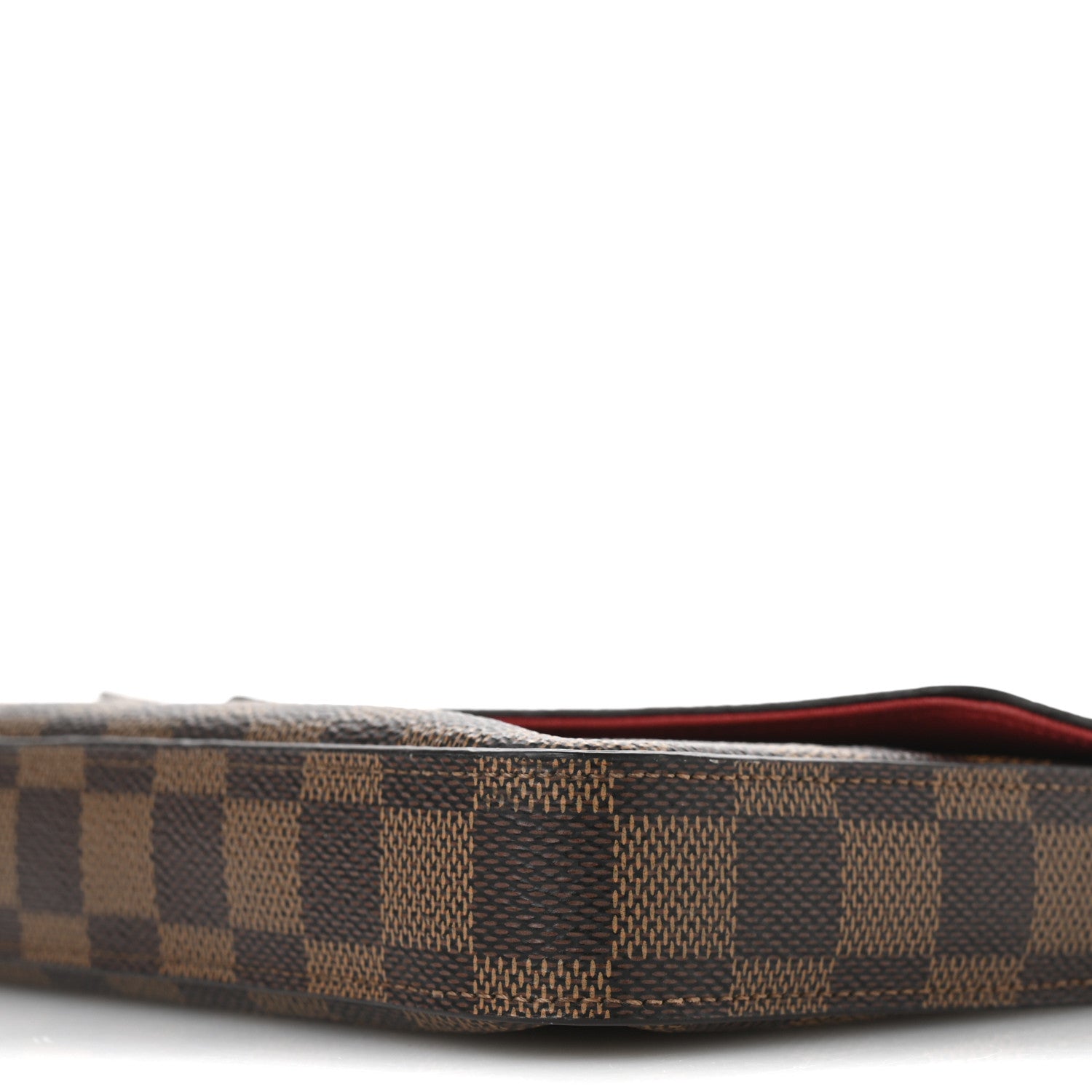 Louis Vuitton Damier Ebene Pochette Felicie Chain Wallet 10 of 10