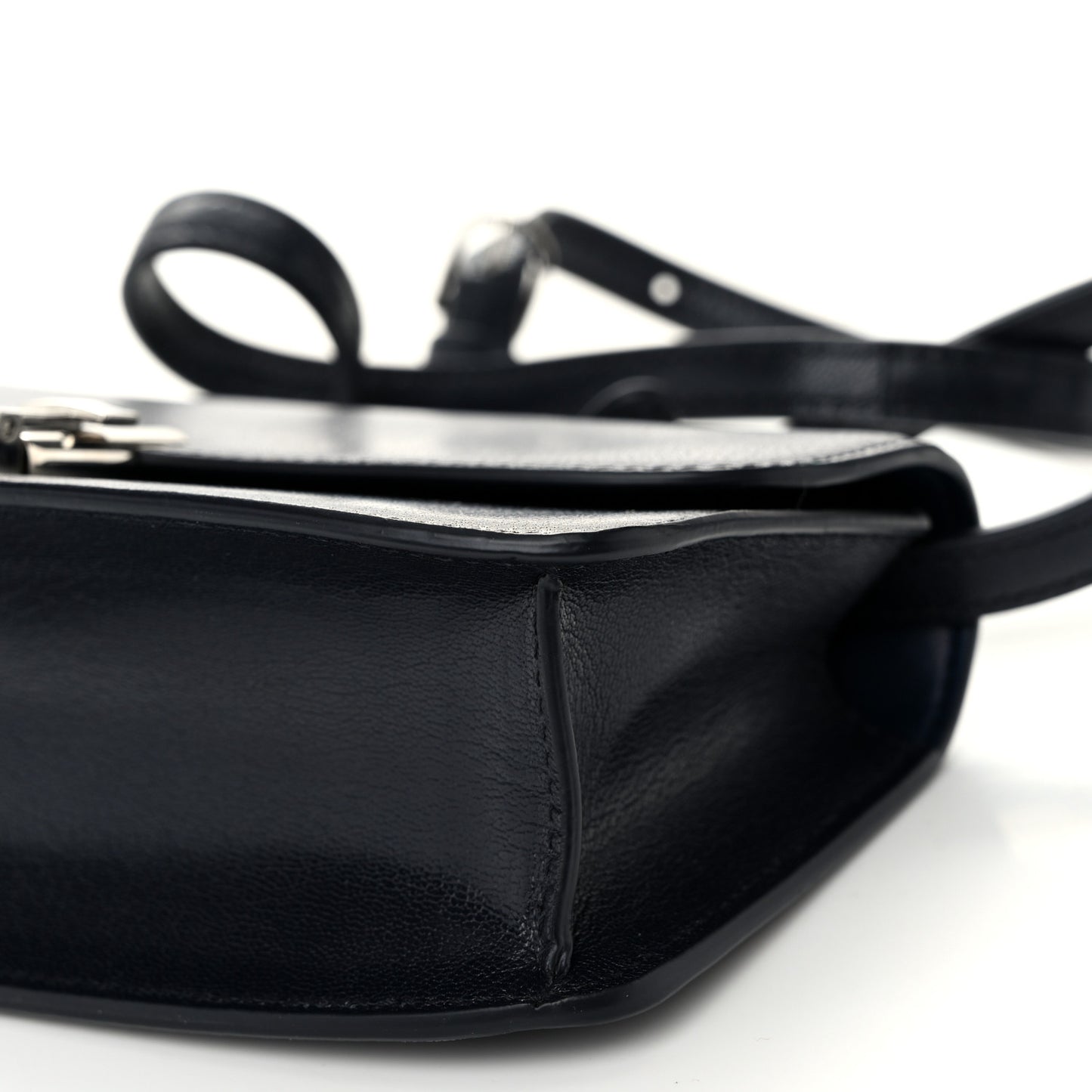 Smooth Calfskin The Sofia E/W Crossbody Navy