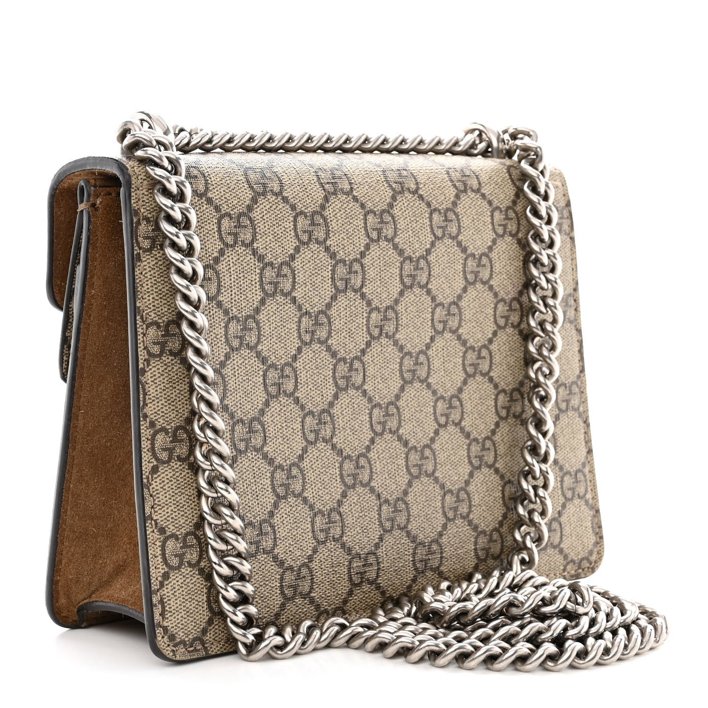 GG Supreme Monogram Mini Dionysus Shoulder Bag Taupe