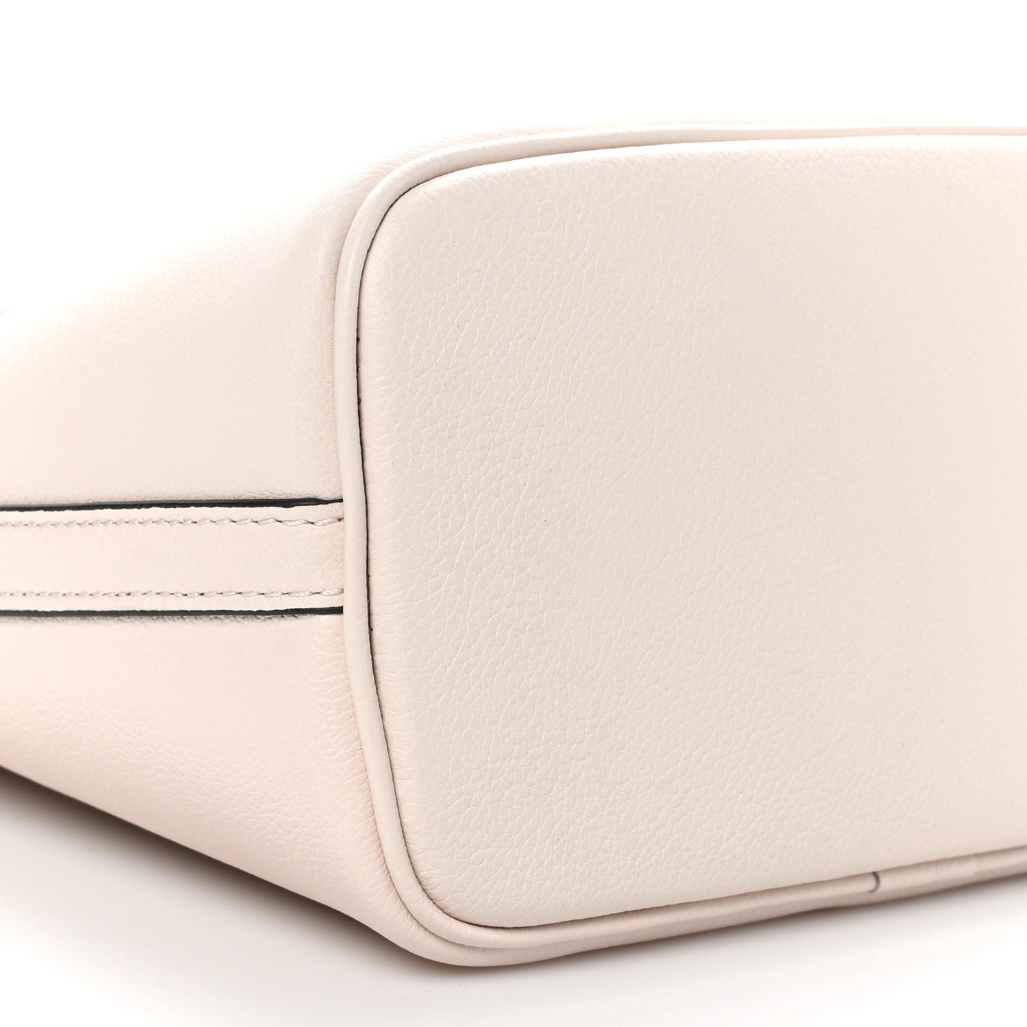 Louis Vuitton Grained Calfskin Lock and Walk Bucket Quartz 8 of 10