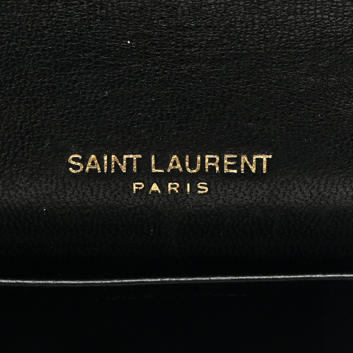 Saint Laurent SAINT LAURENT Lambskin Quilted Micro Gaby Bag Black 6 of 8