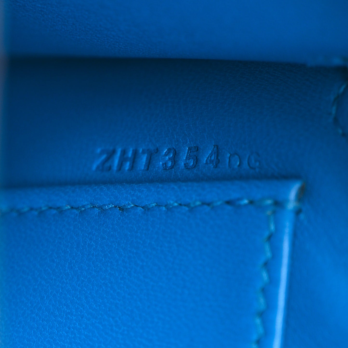 Chevre Mysore Mini Kelly Sellier 20 Bleu Frida