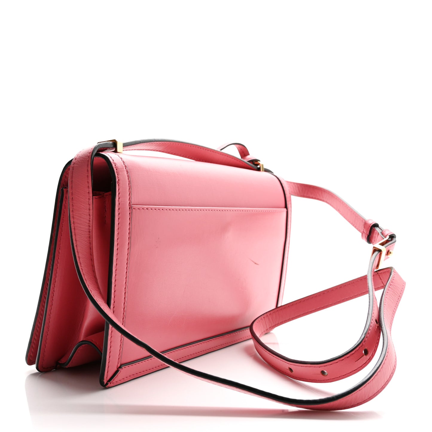 Calfskin Medium Barcelona Shoulder Bag Pink