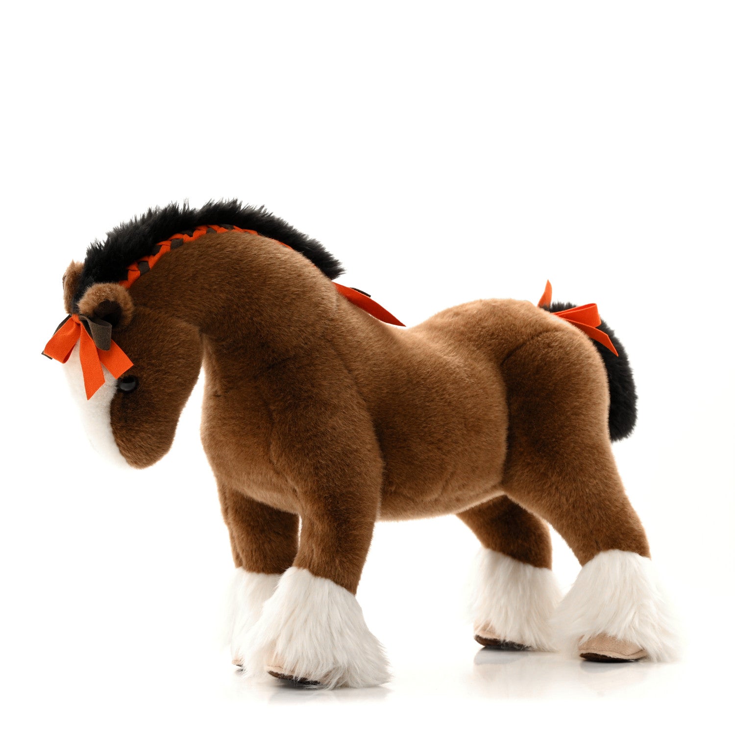 Hermes Fabric Large Hermy The Horse Plush Toy 1775462 – FASHIONPHILE