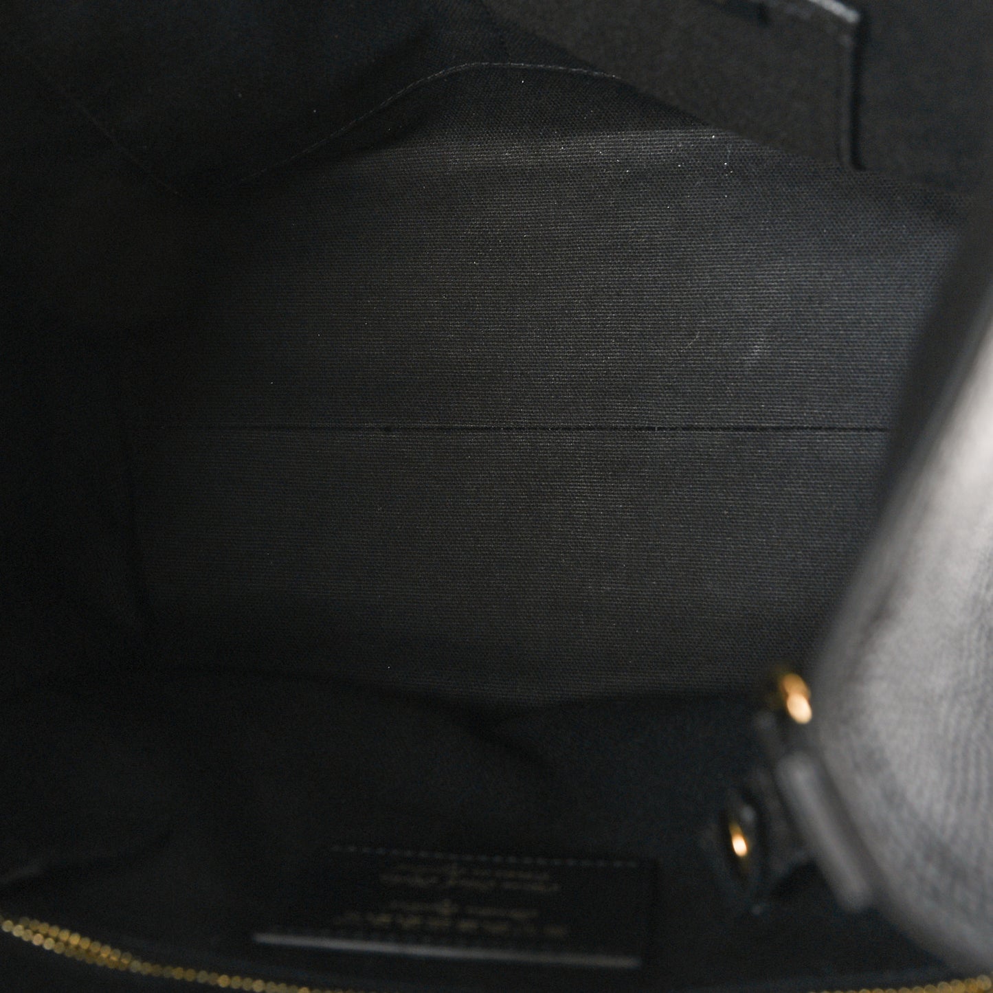 Grainy Calfskin House Check Small Canterbury Tote Black