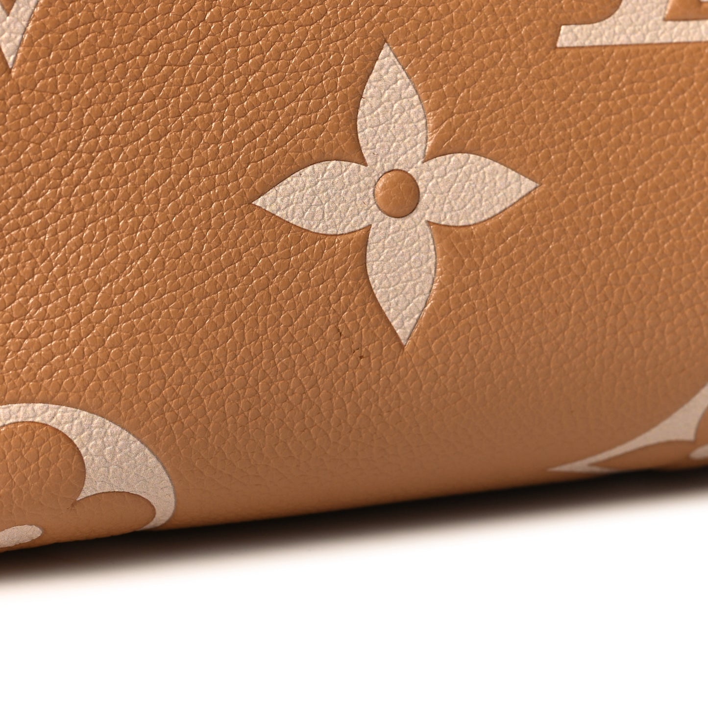 Empreinte Monogram Giant Onthego PM Arizona Creme