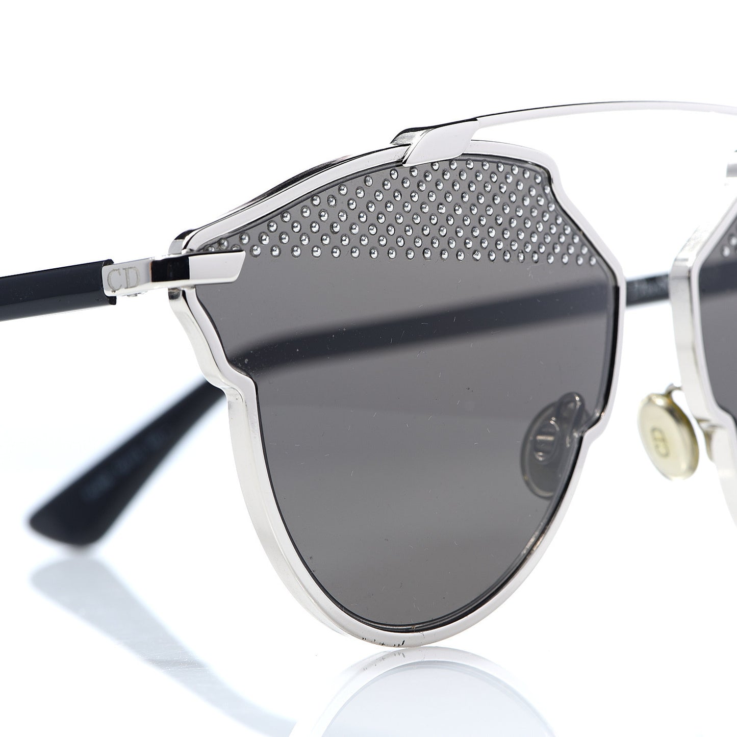 Studded So Real Sunglasses Black