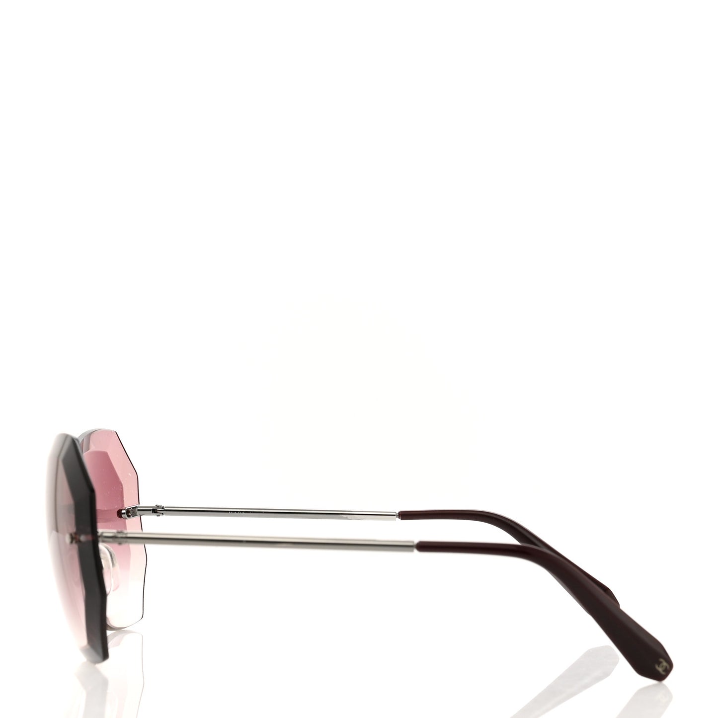 Metal Spring Round Sunglasses 4220 Pink