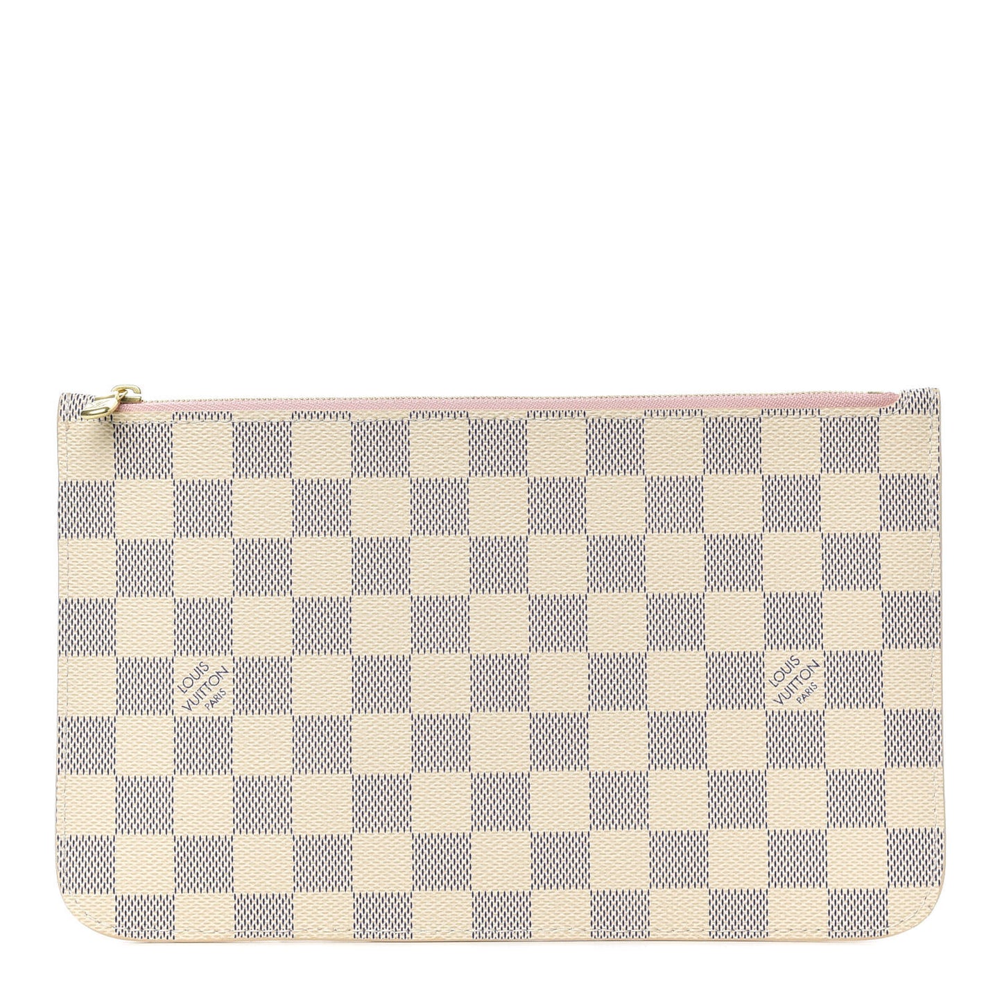 Damier Azur Neverfull MM GM Pochette Rose Ballerine