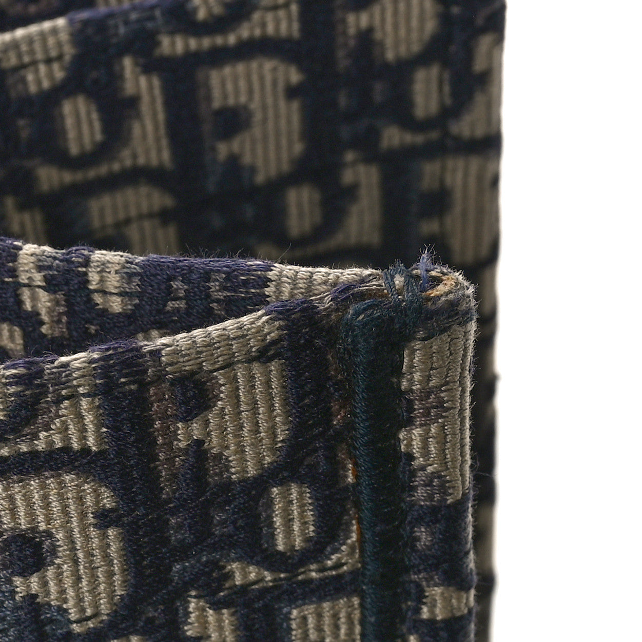Oblique Large Book Tote Blue Multicolor