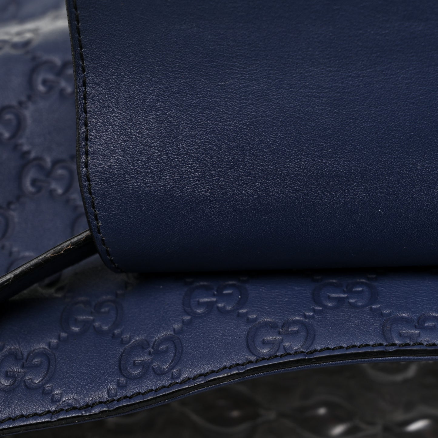 Guccissima Medium Emily Shoulder Bag Blue