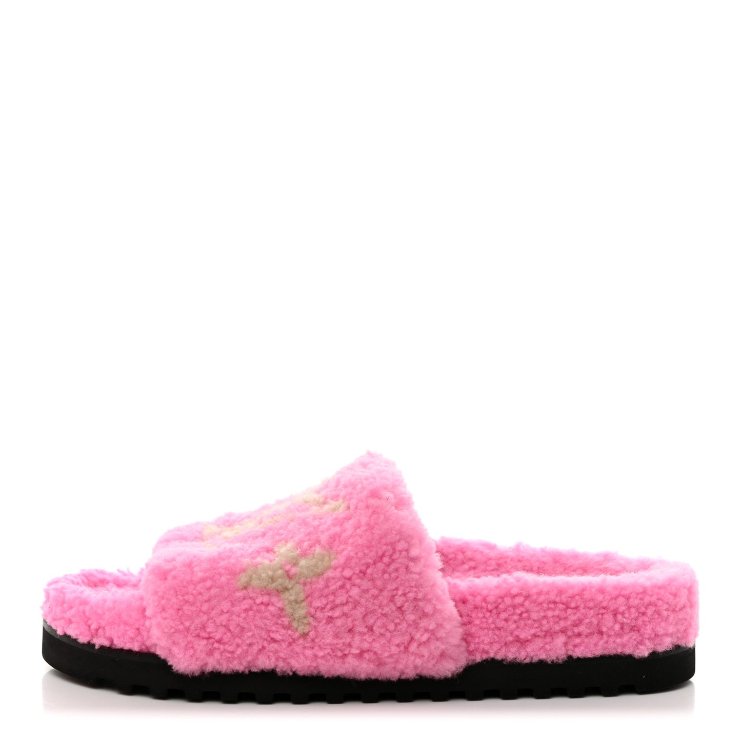 Shearling Paseo Flat Comfort Mule 40 Pink