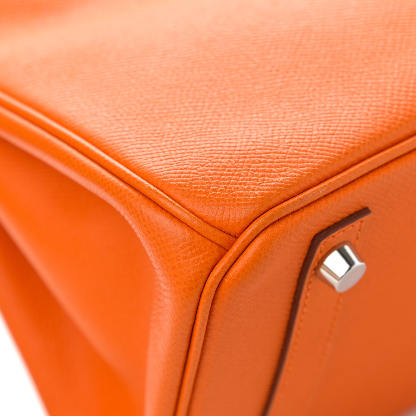 Epsom Birkin 30 Orange