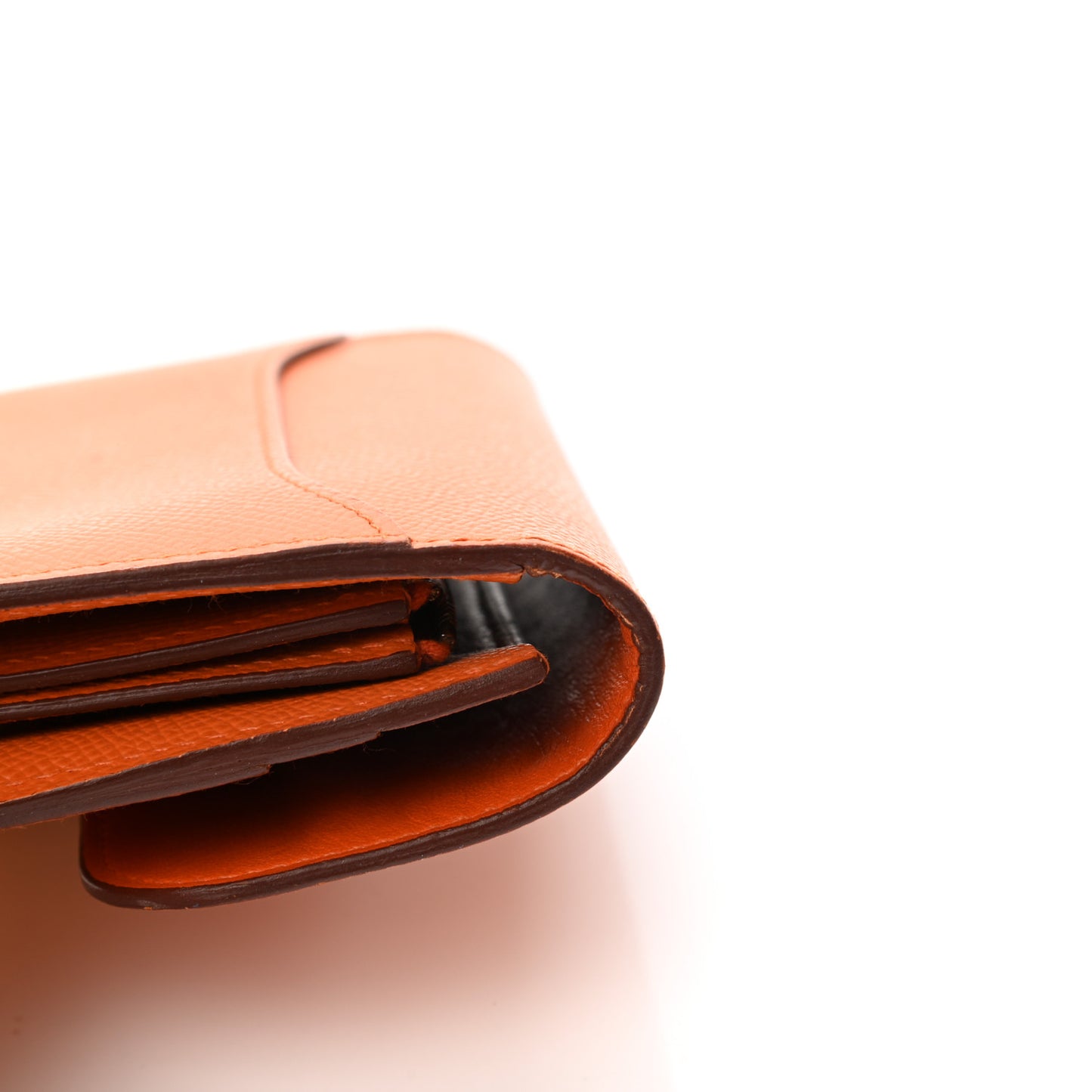 Epsom Constance Short Wallet Orange