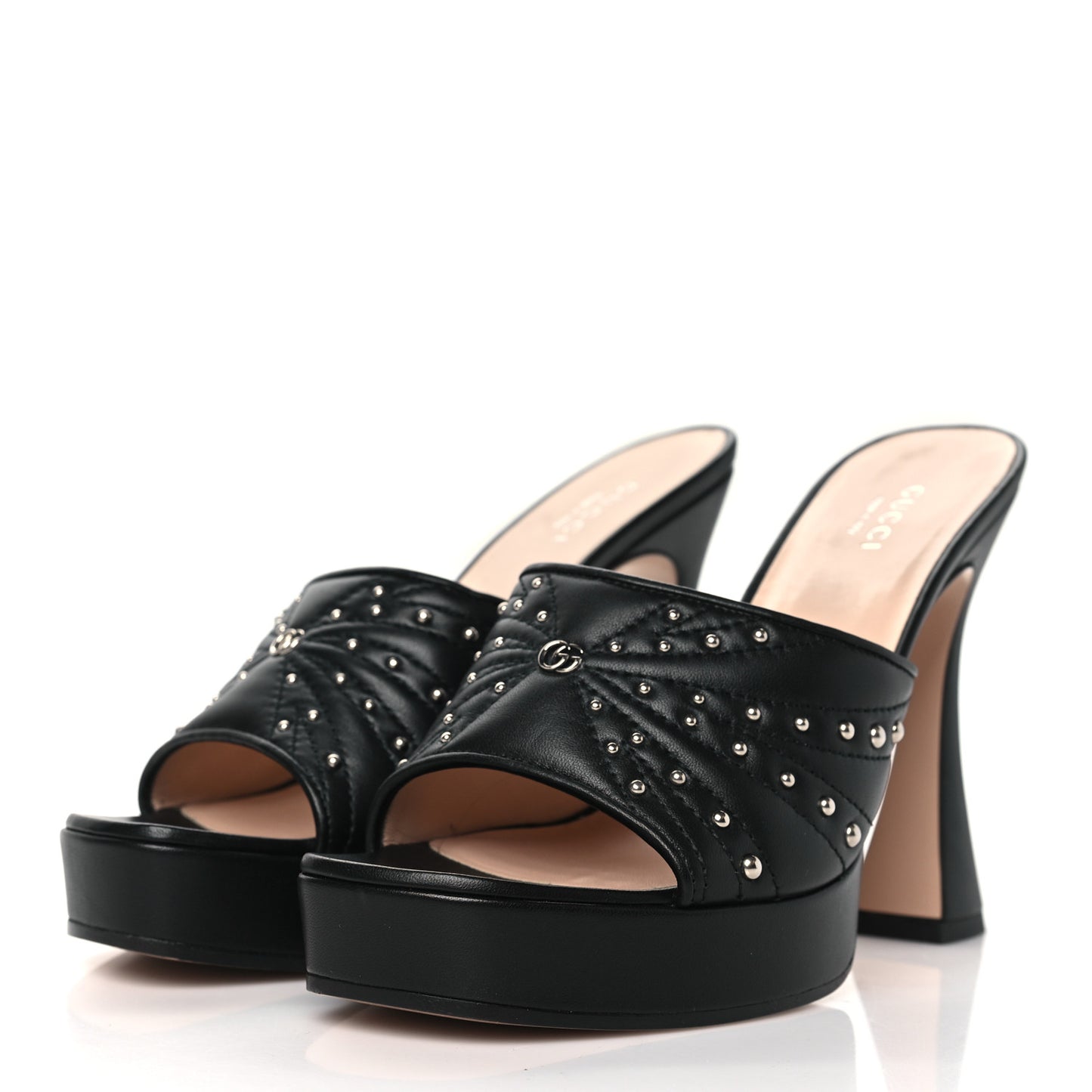 Malaga Kid Platform Sandals 38.5 Black