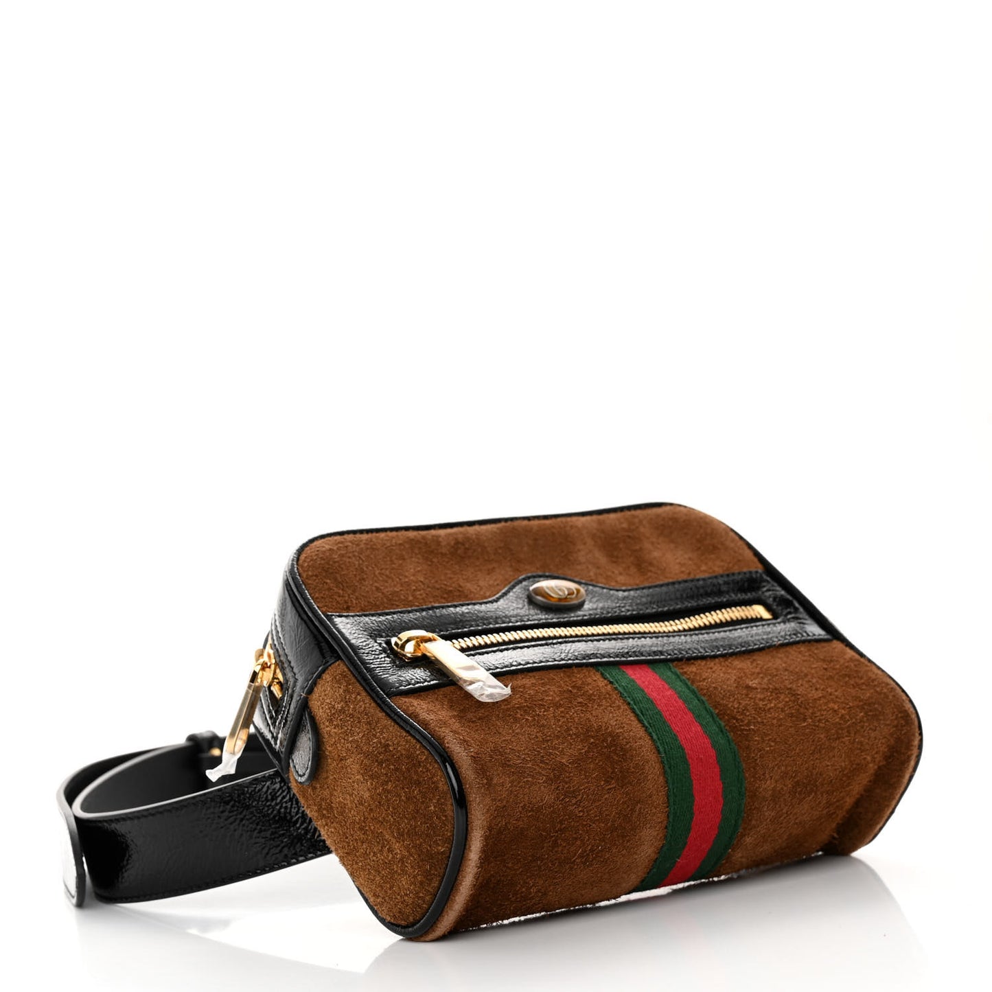 Suede Small Ophidia Belt Bag 85 34 Brown