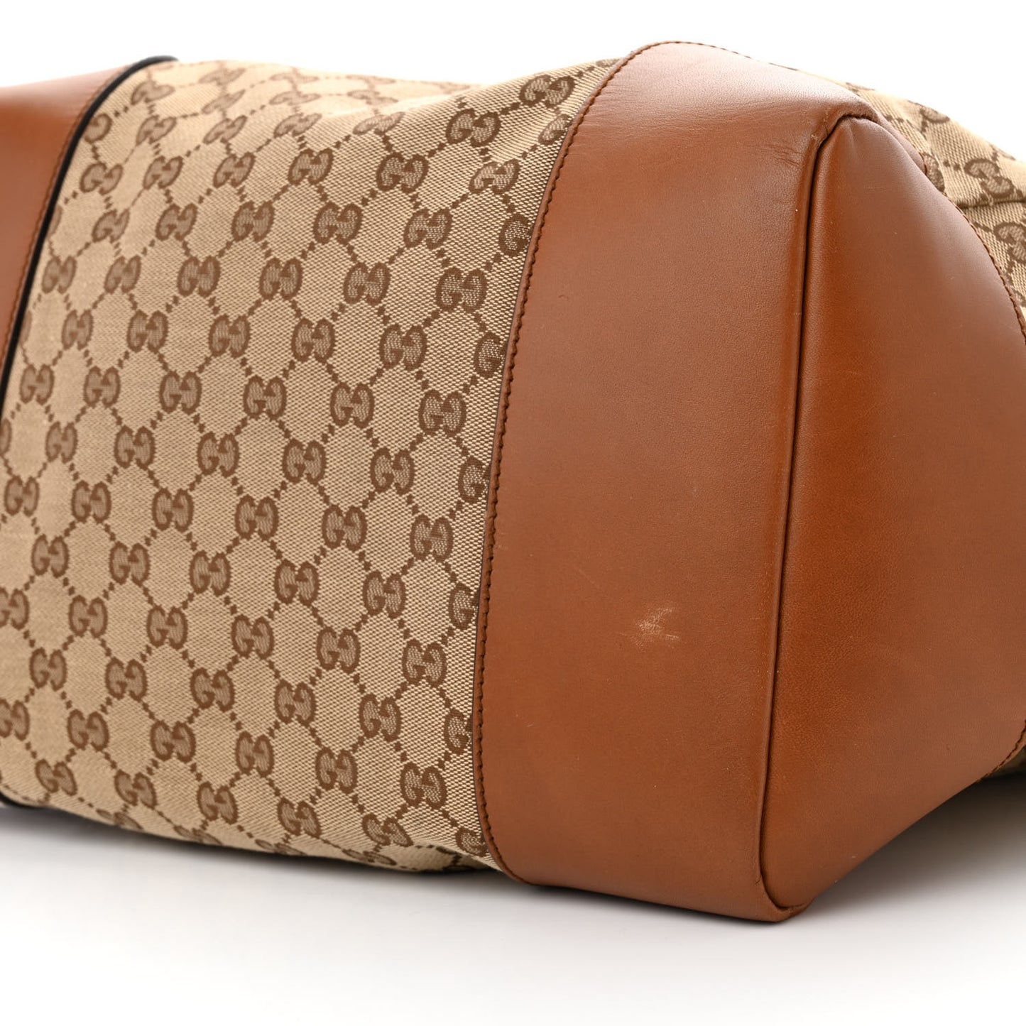 Monogram Large Vertical Original Tote Tan