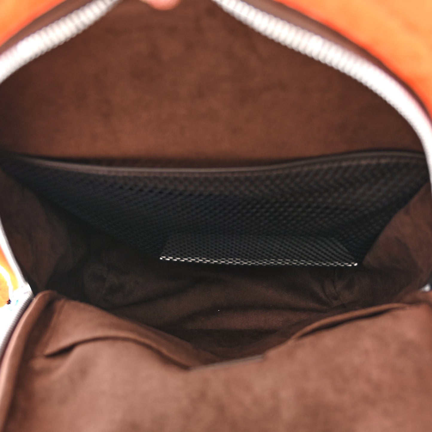 Shearling Monogram Marc Newson Fleece Pack Orange