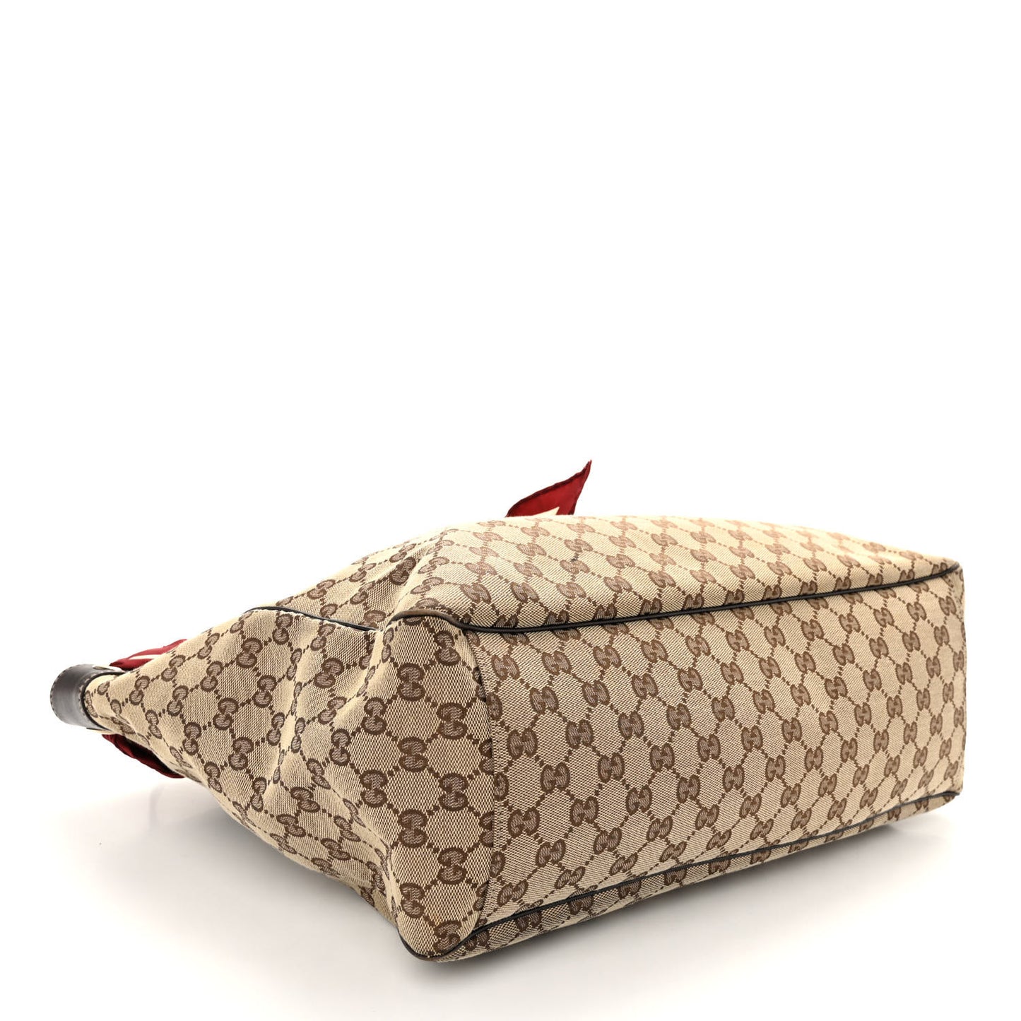 Monogram Large Positano Tote Brown