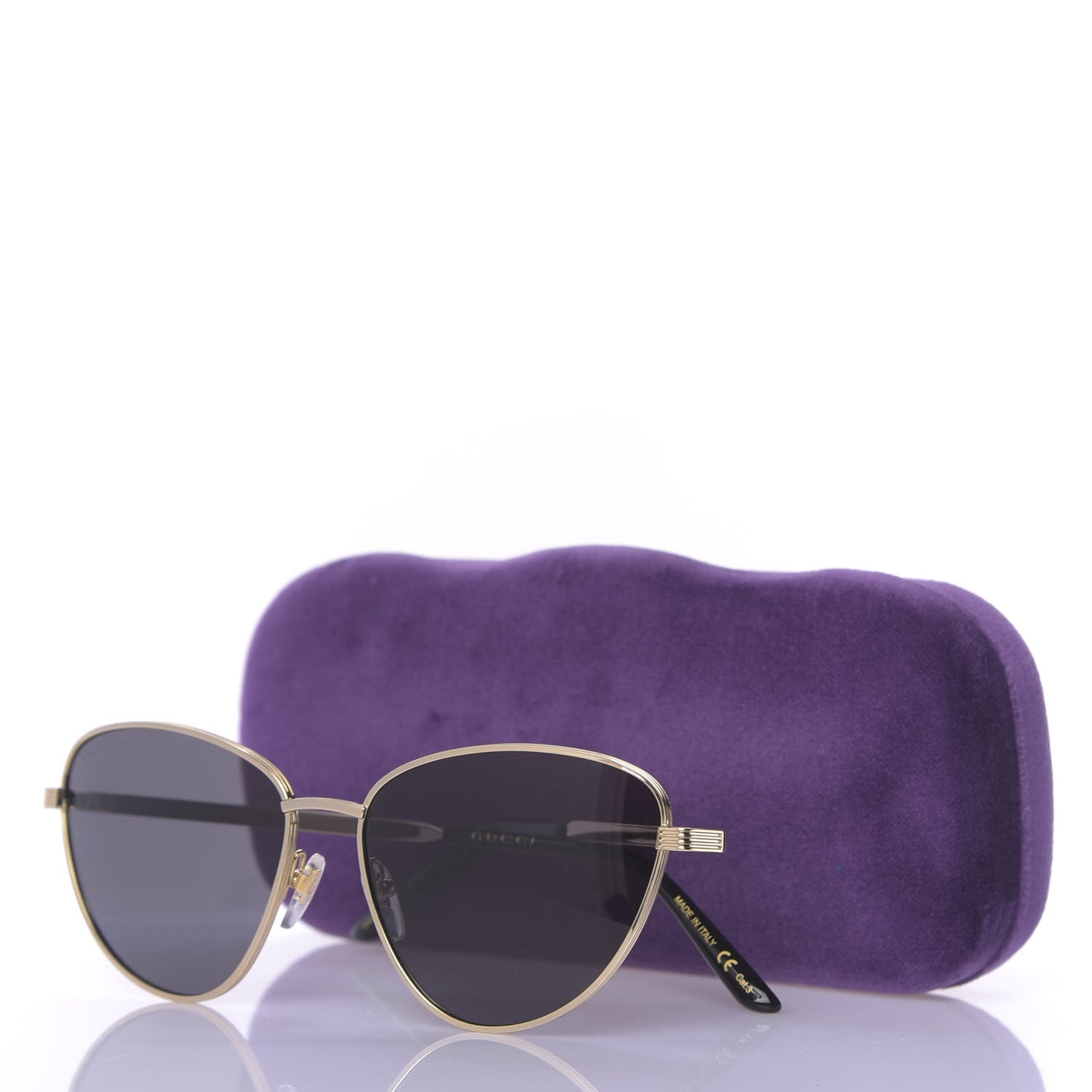 Cat Eye Sunglasses GG0803S Gold