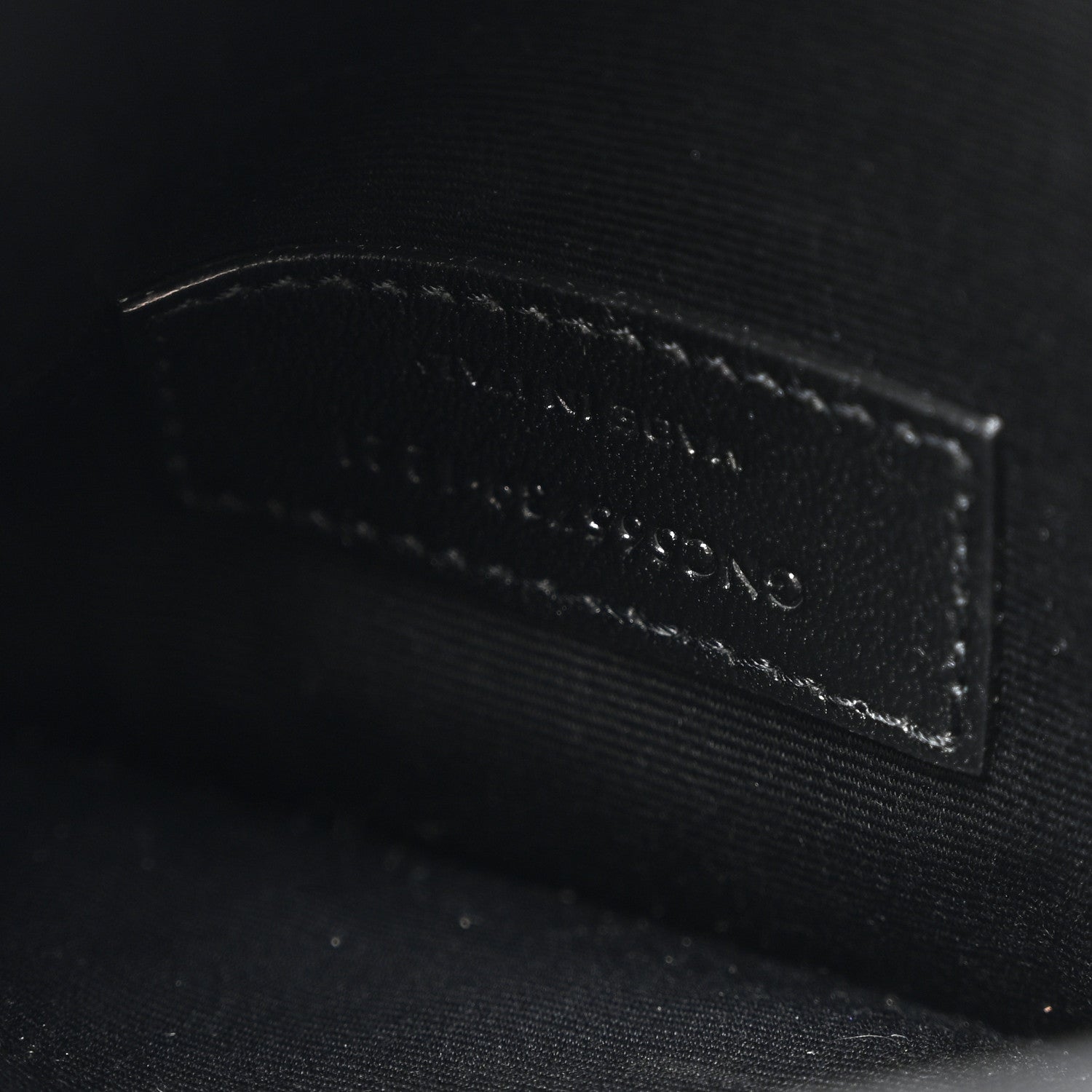 Saint Laurent Grain De Poudre Uptown Pouch Dark Beige 7 of 8