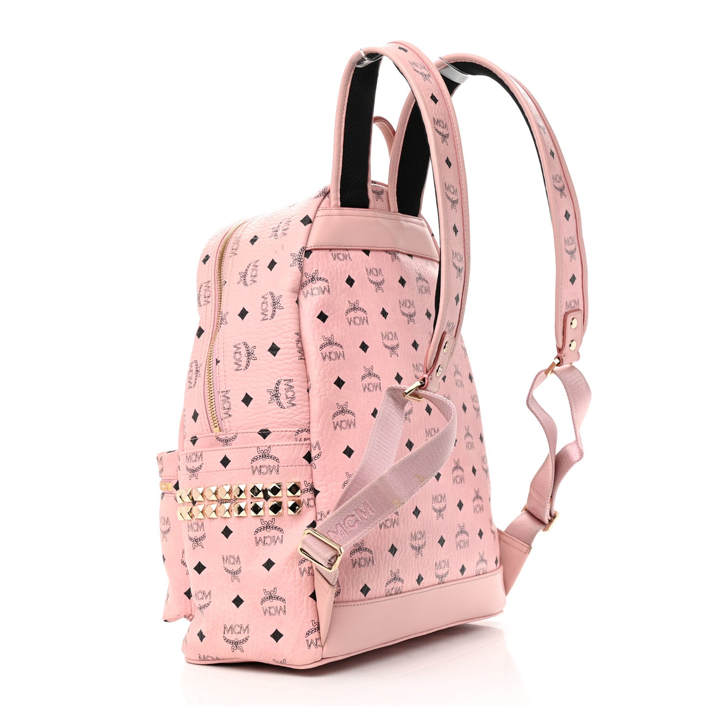 Visetos Medium Side Studs Stark Backpack Soft Pink