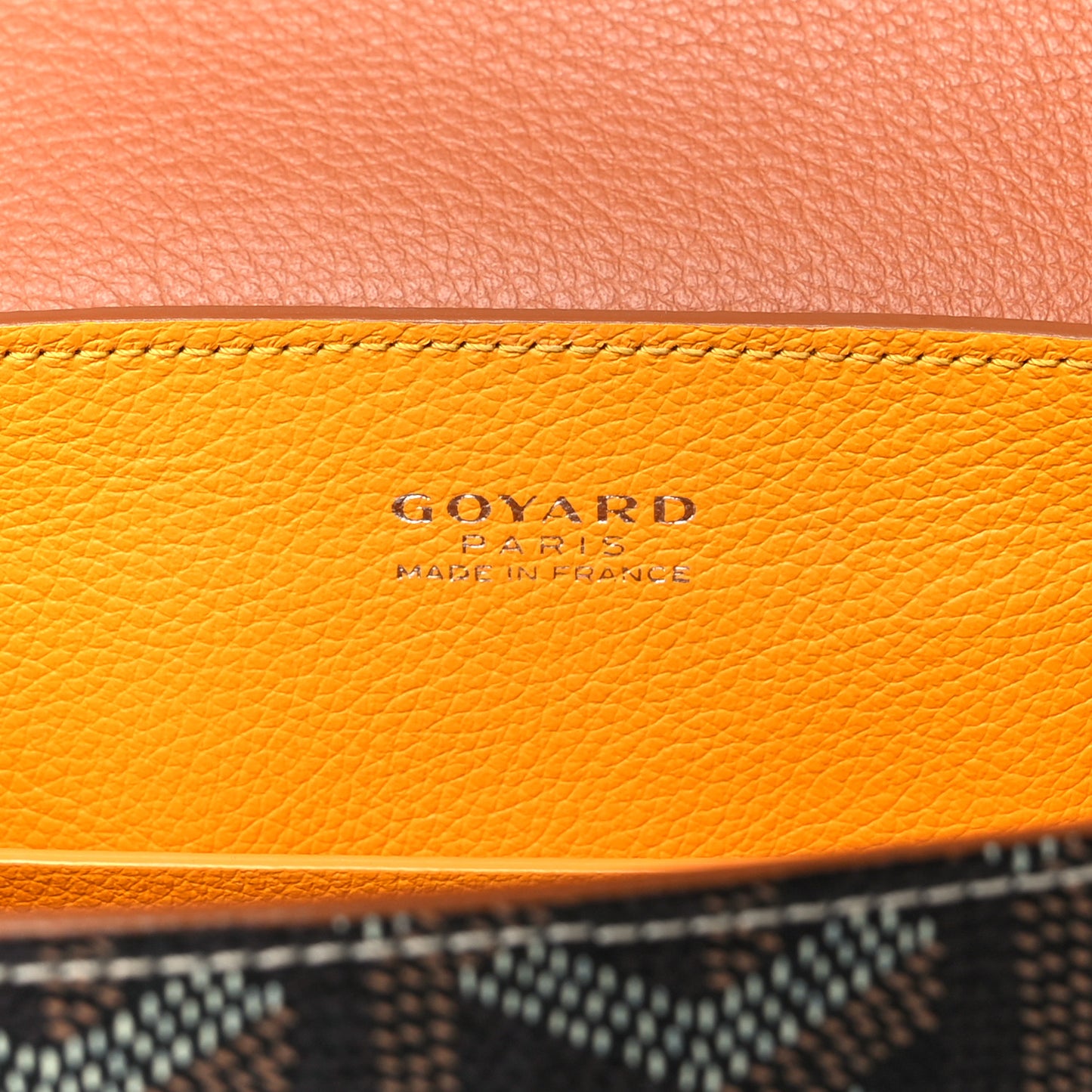 Goyardine Mini Saigon Black Gold