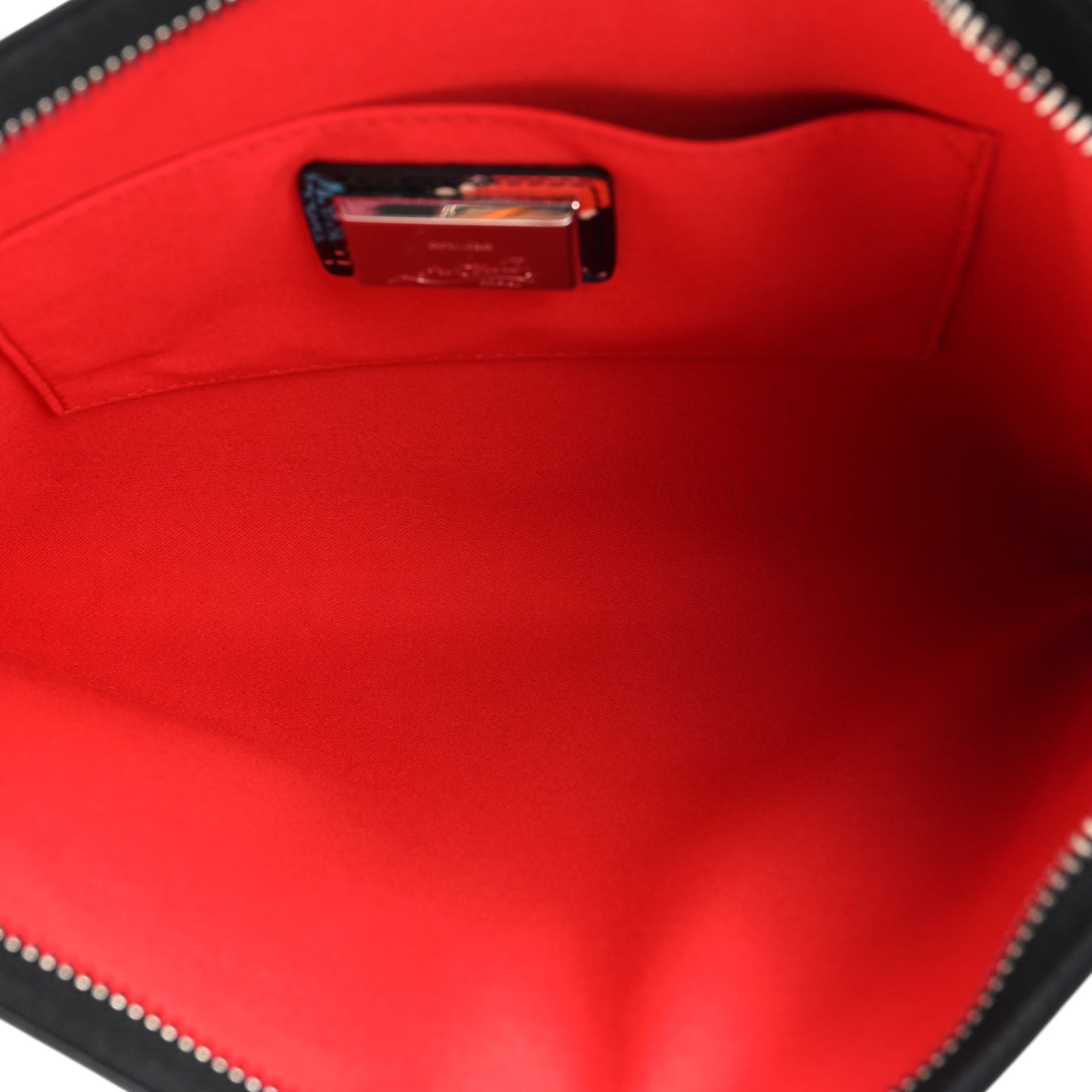 Patent Loubitag Loubiclutch Graffiti Clutch Black