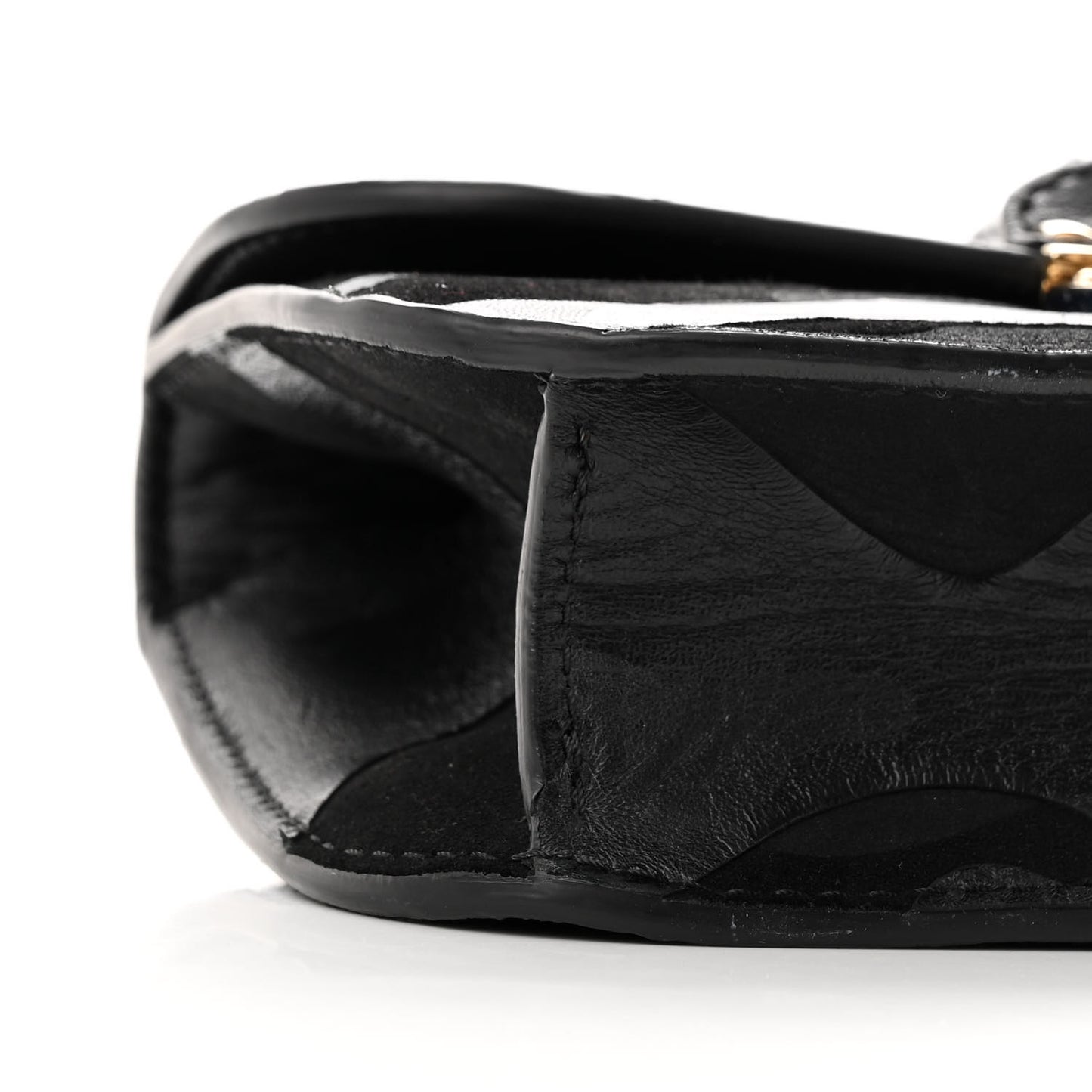 Nappa Camouflage Small Glam Lock Rockstud Flap Black