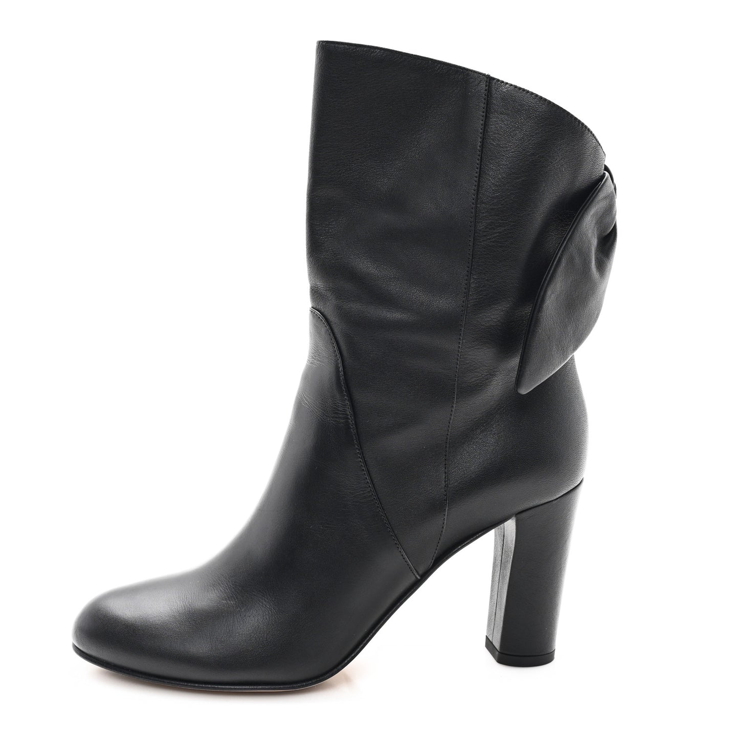Smooth Calfskin Marlene 85 Boots 40 Black