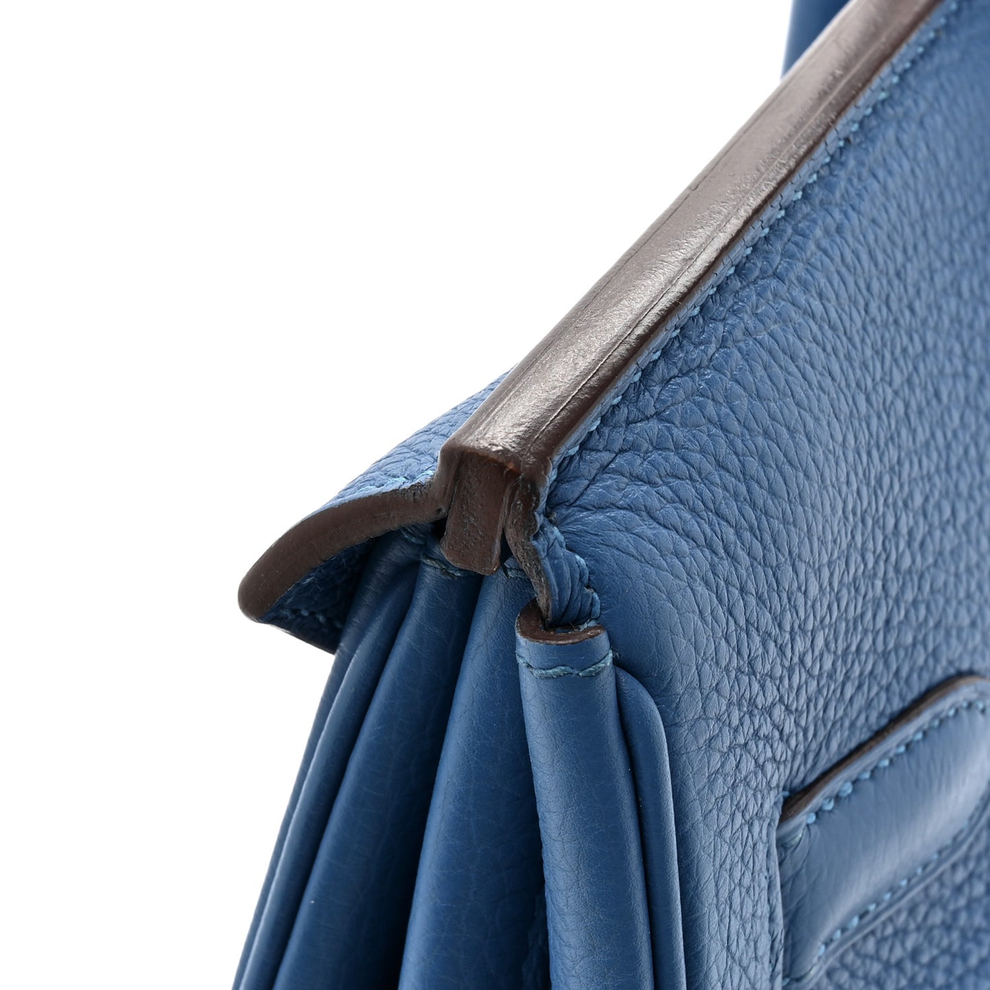 Togo Birkin 35 Bleu Azteque