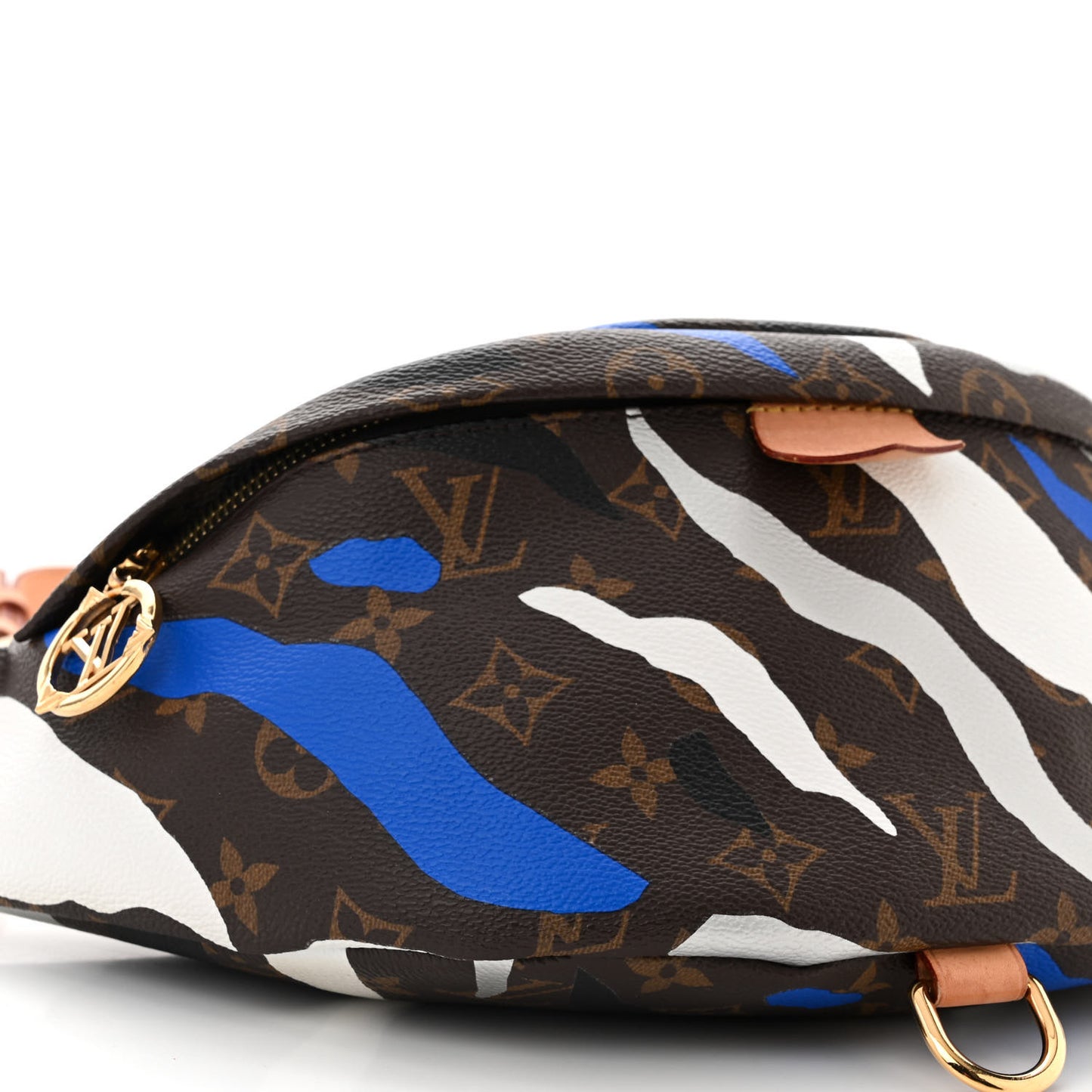 x LOL Monogram Bumbag Blue Silver