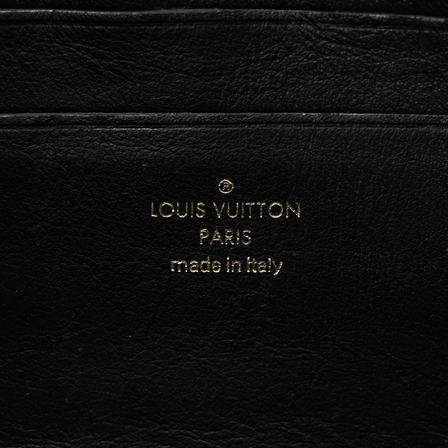 Calfskin Bubblegram Wallet On Strap Black