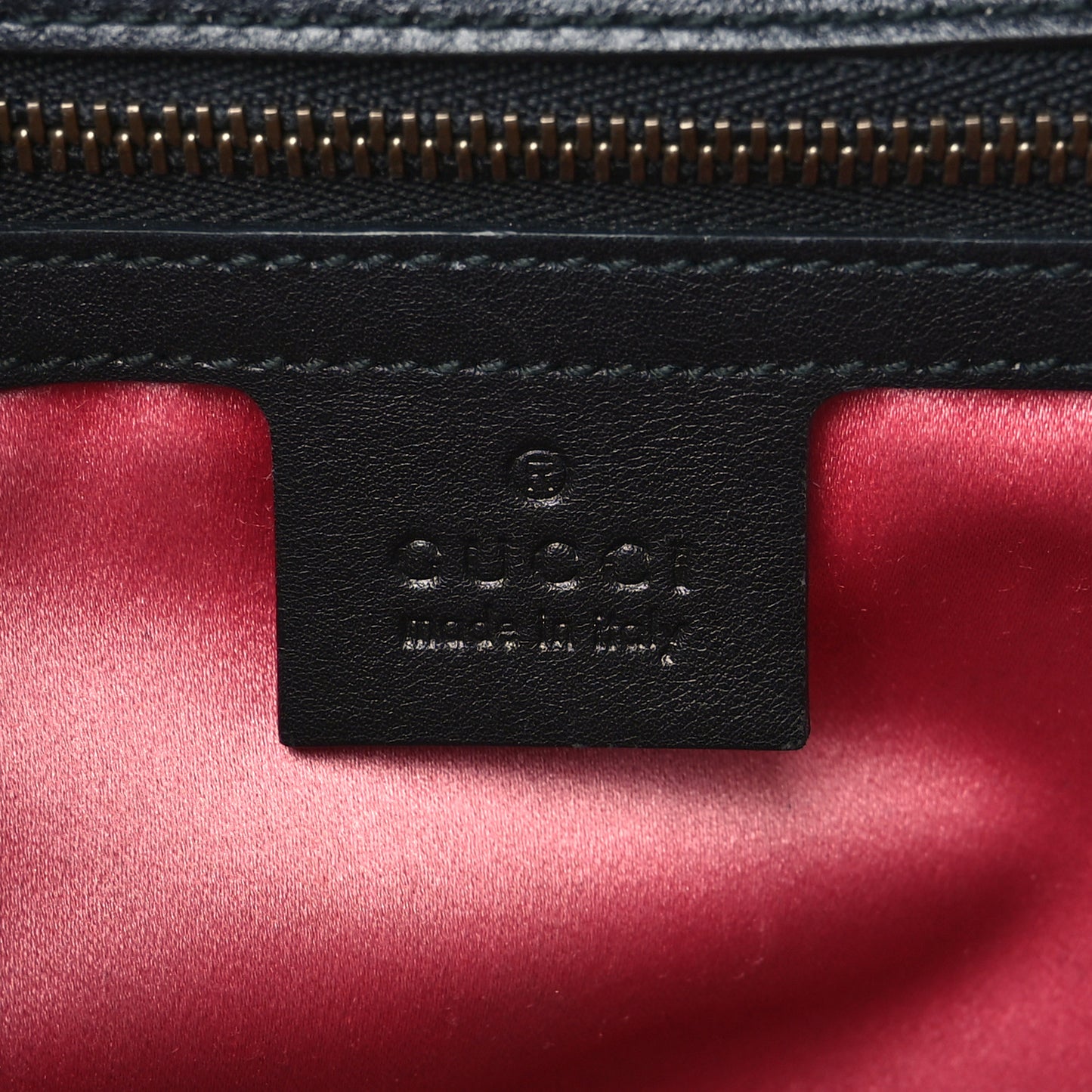 Velvet Matelasse Medium GG Marmont Shoulder Bag Black