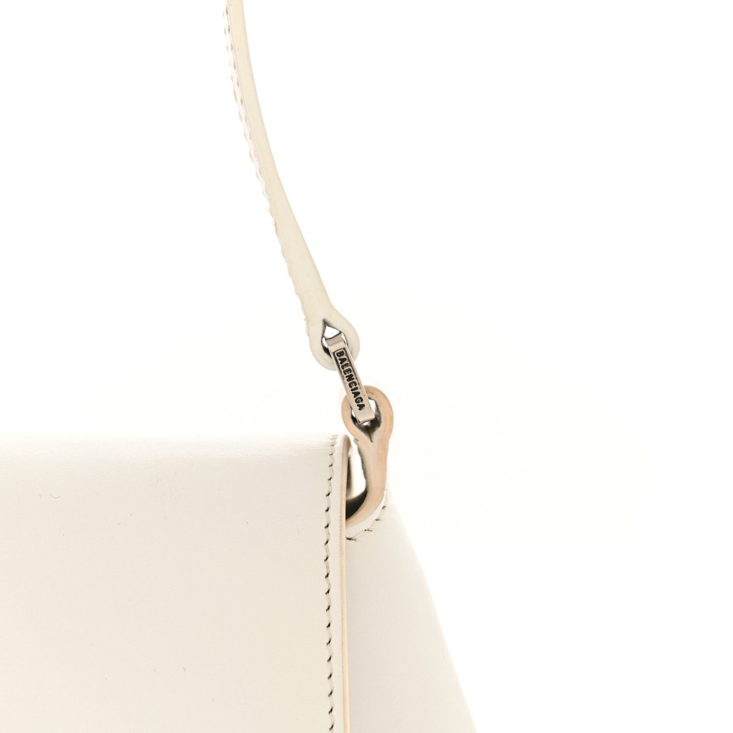 Box Calfskin Small XX Flap Stretch Bag White