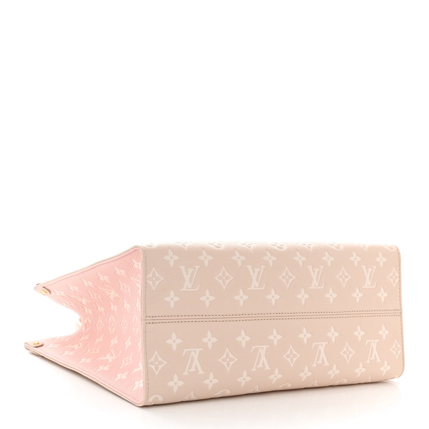 Empreinte Monogram Spring In The City Onthego MM Beige Pink Yellow