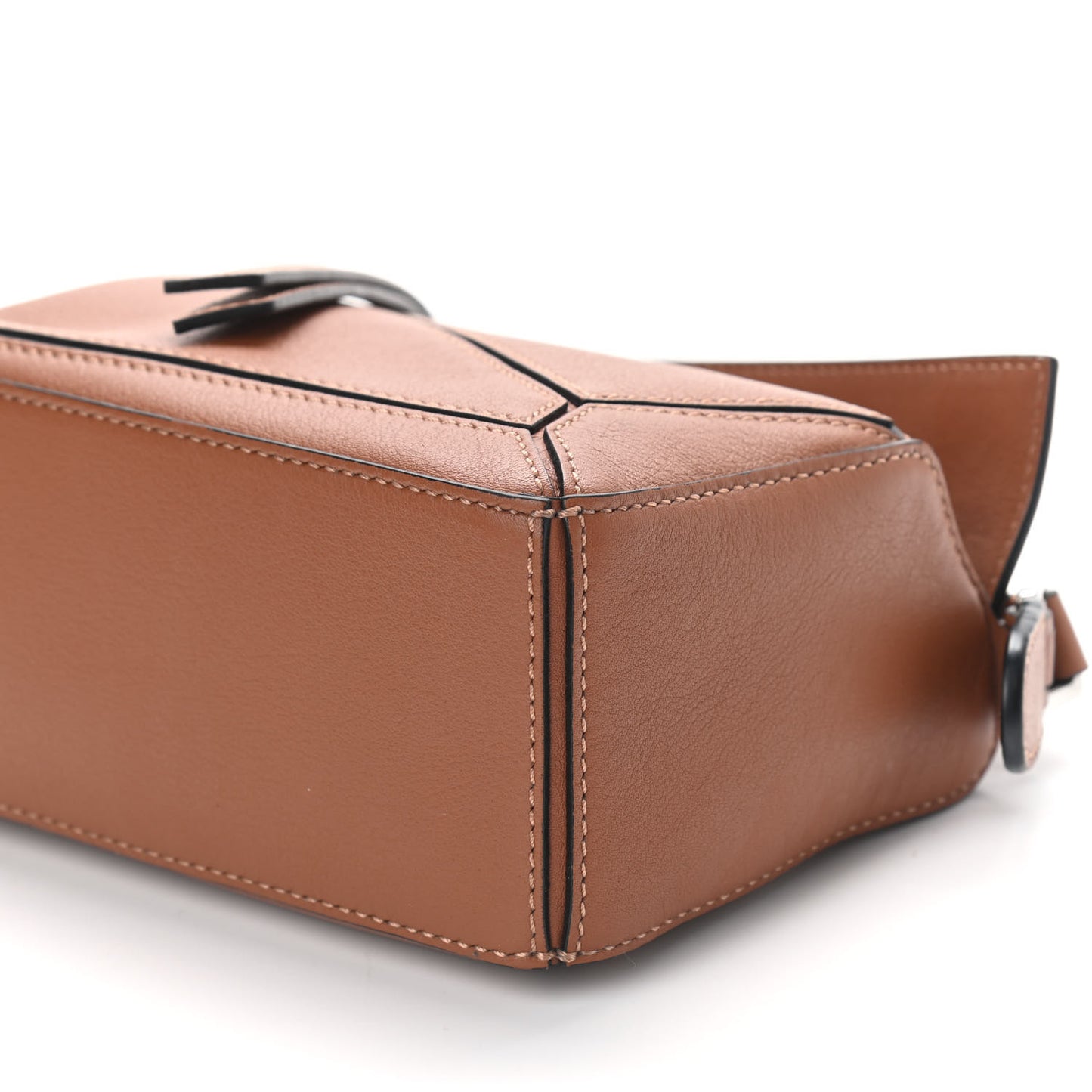 Calfskin Mini Puzzle Bag Tan