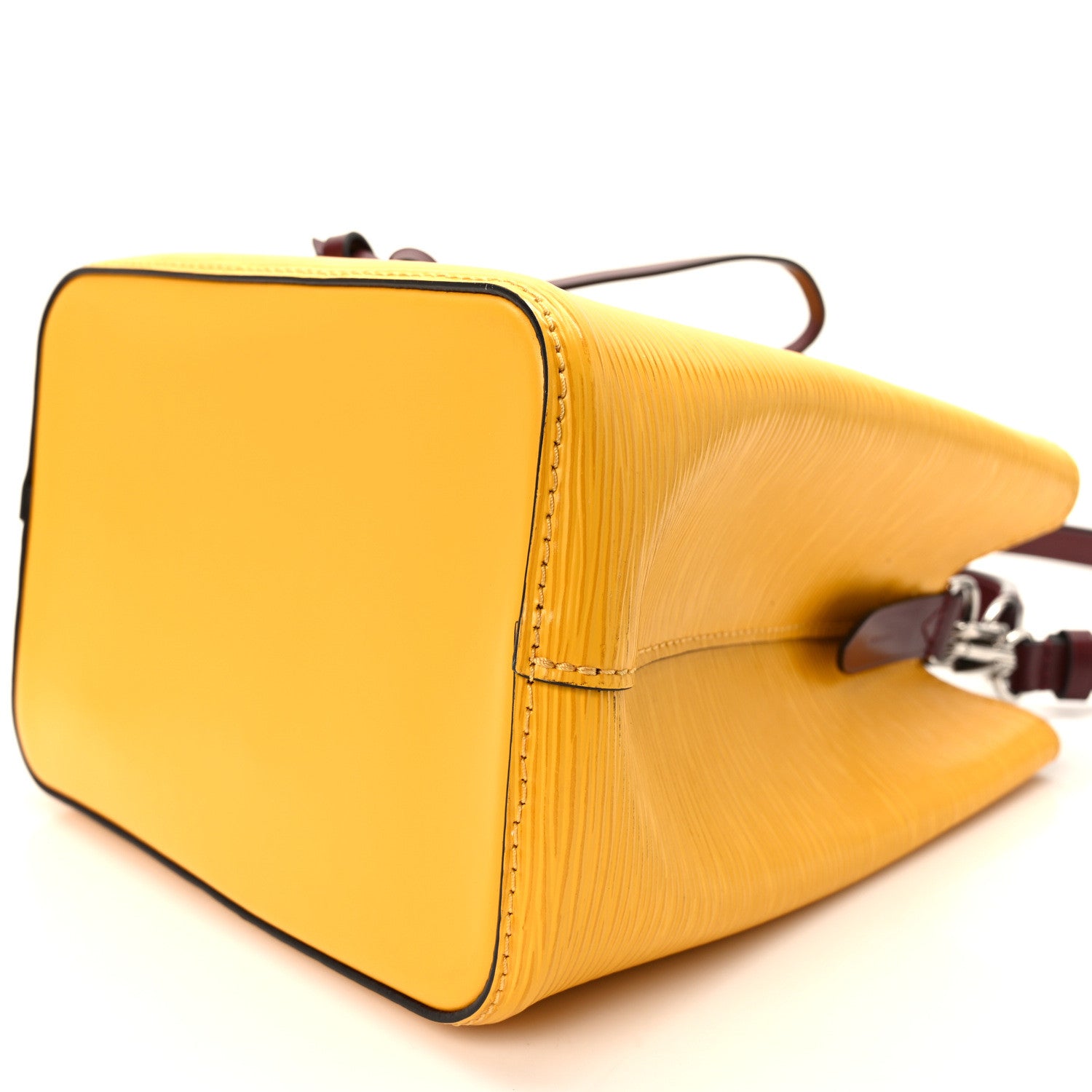 Louis Vuitton Epi Neonoe MM Citron Grenat 10 of 12