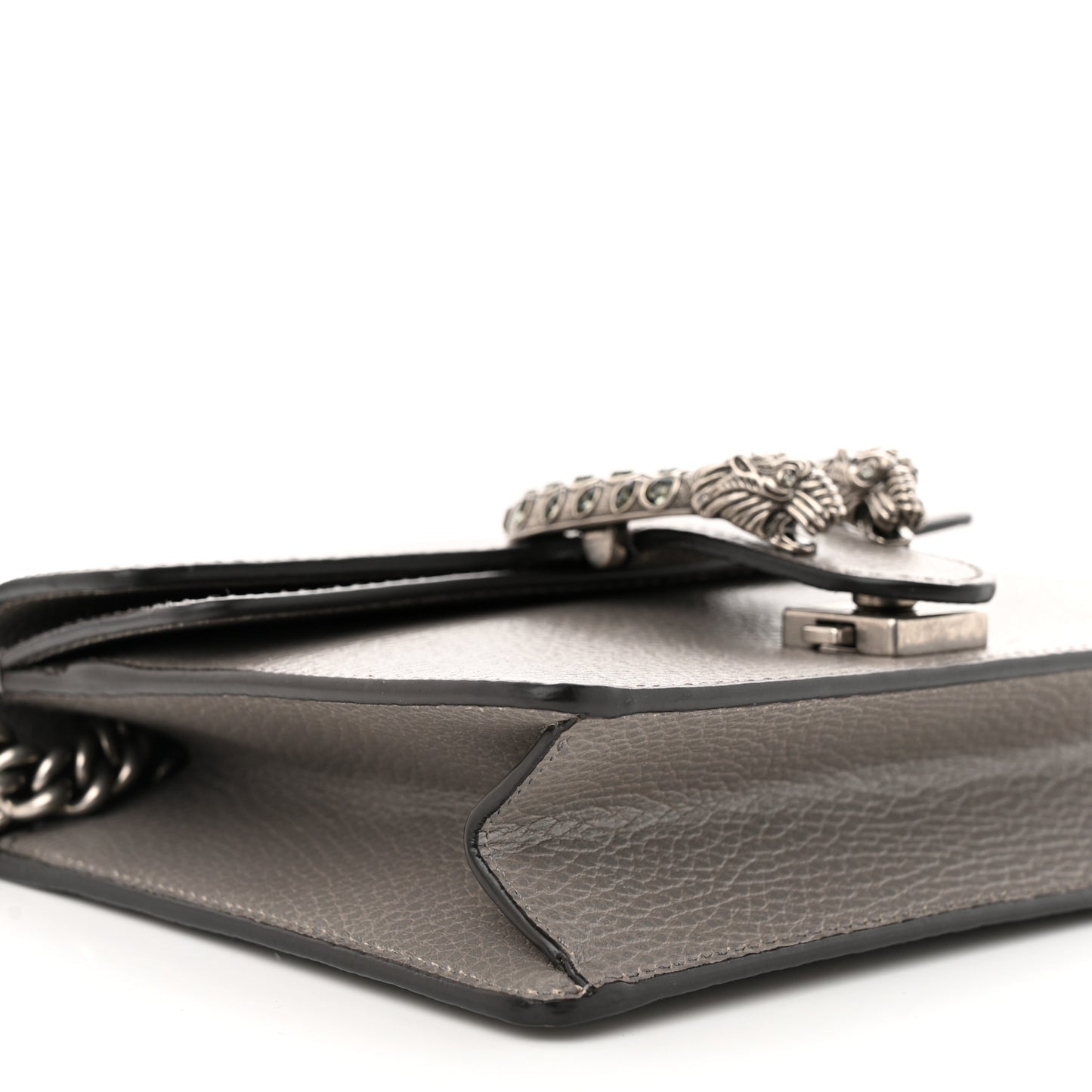 Calfskin Mini Dionysus Shoulder Bag Dusty Grey