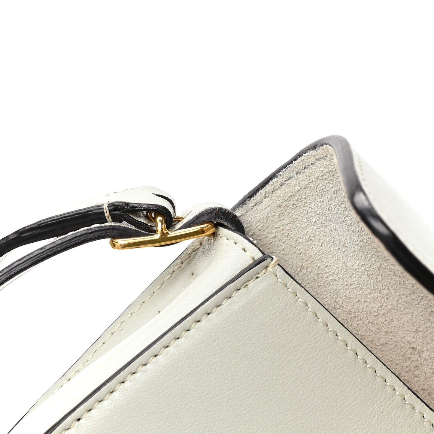 Smooth Calfskin Mini Symmetrical Bag Light Grey