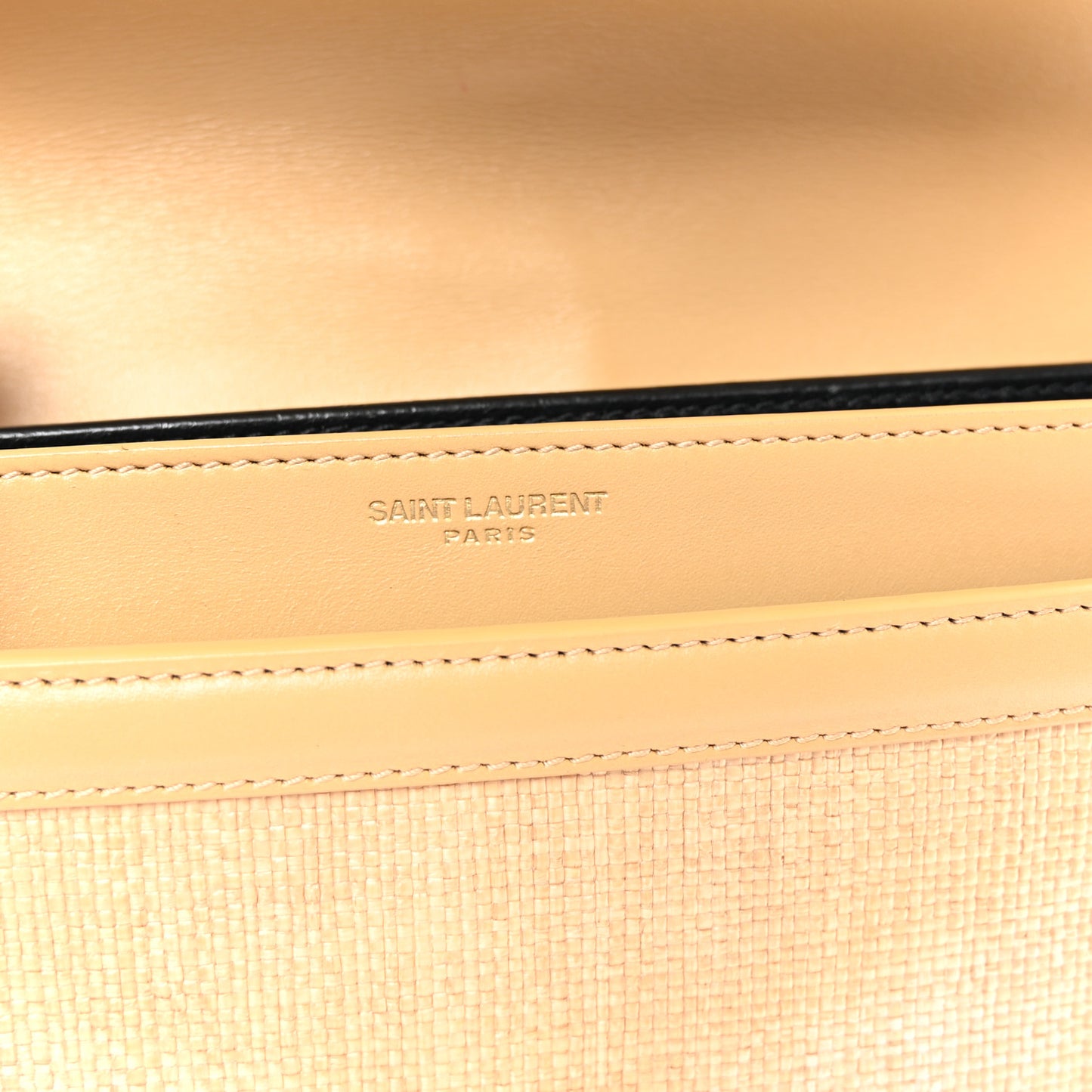 Canvas Calfskin Classic Monogram Cassandra Grege Brown Gold