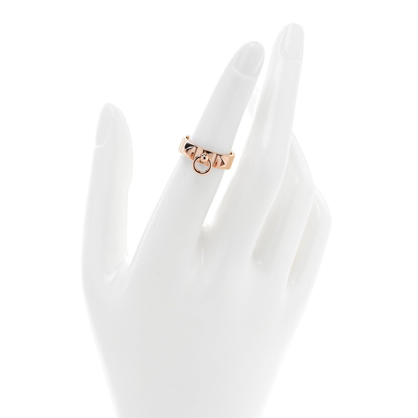 18K Rose Gold PM Collier De Chien Ring 51 5.75