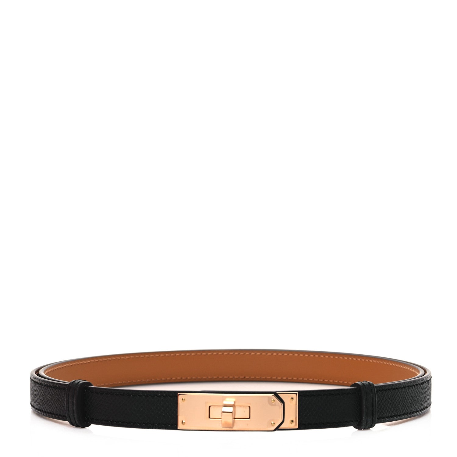 Hermes Epsom Kelly Belt Black 1 of 4