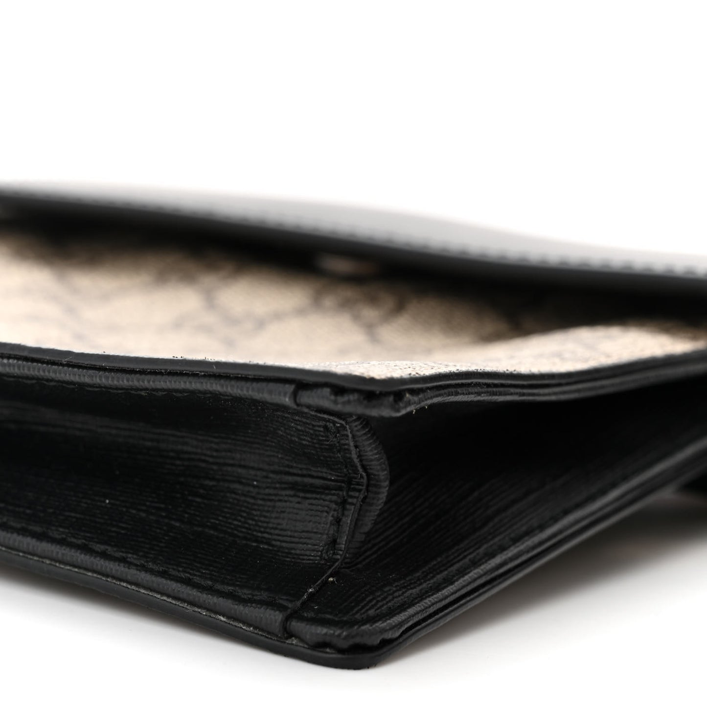 GG Supreme Monogram Web Belt Bag Black